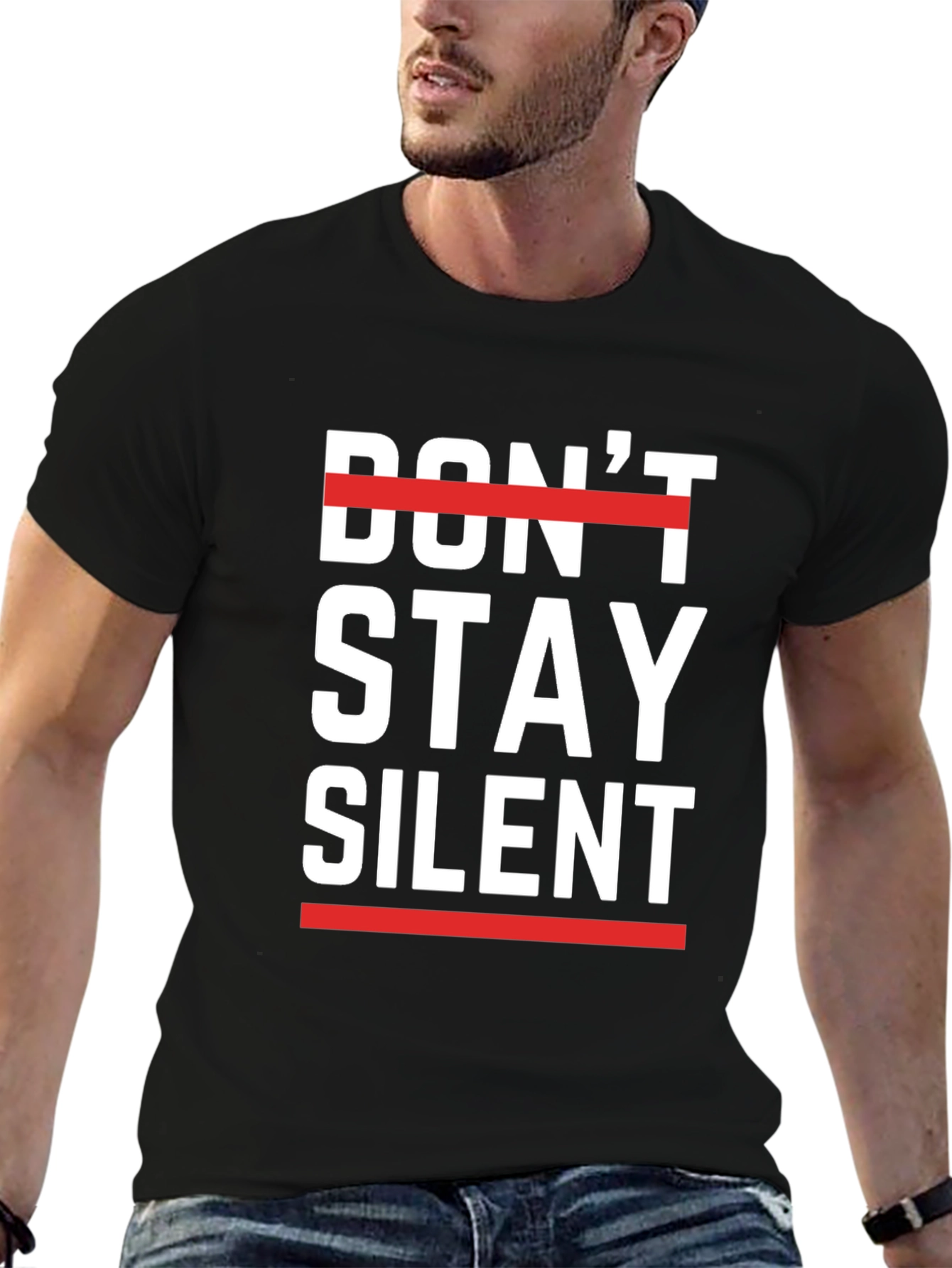 Dont Stay Silent Graphic Tee