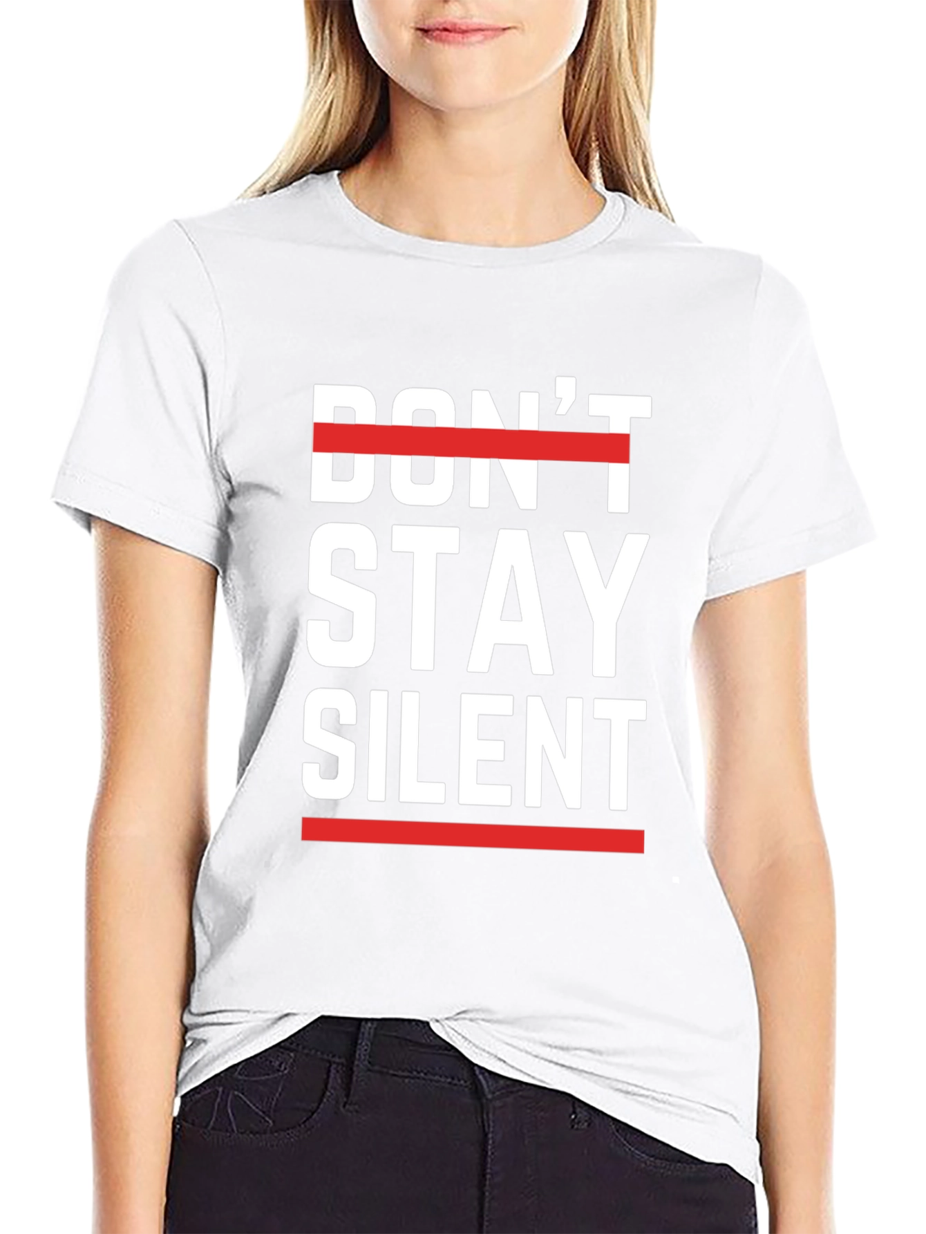 Dont Stay Silent Graphic Tee