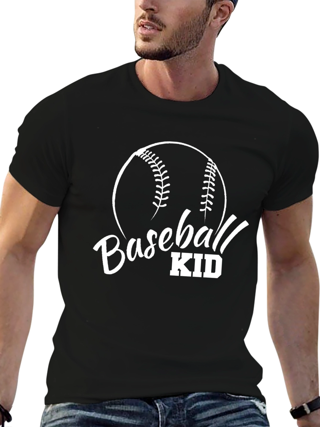 Baseball Kid Graphic Tee