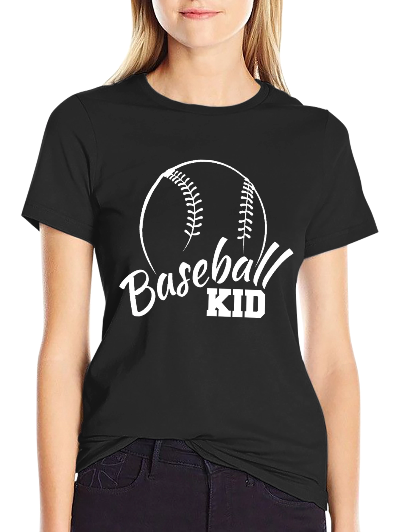 Baseball Kid Graphic Tee