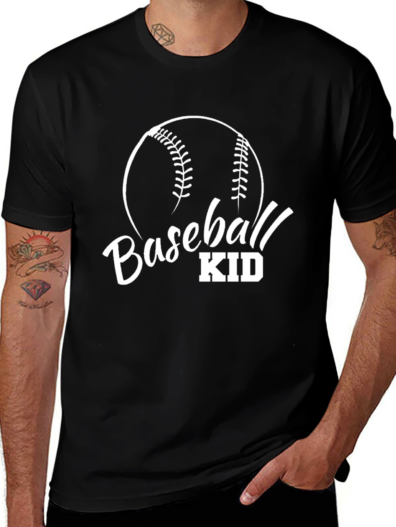 Baseball Kid Graphic Tee
