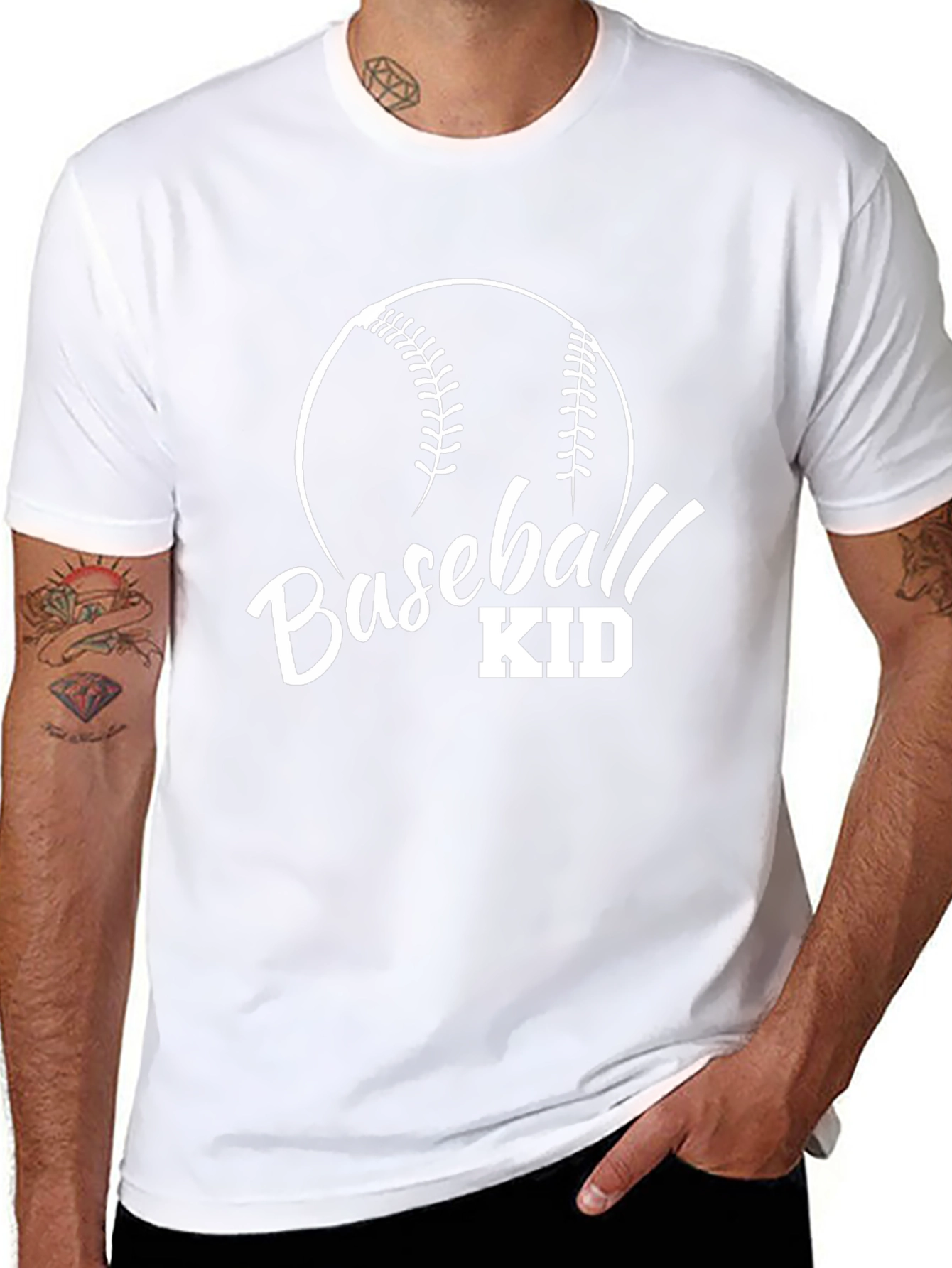 Baseball Kid Graphic Tee