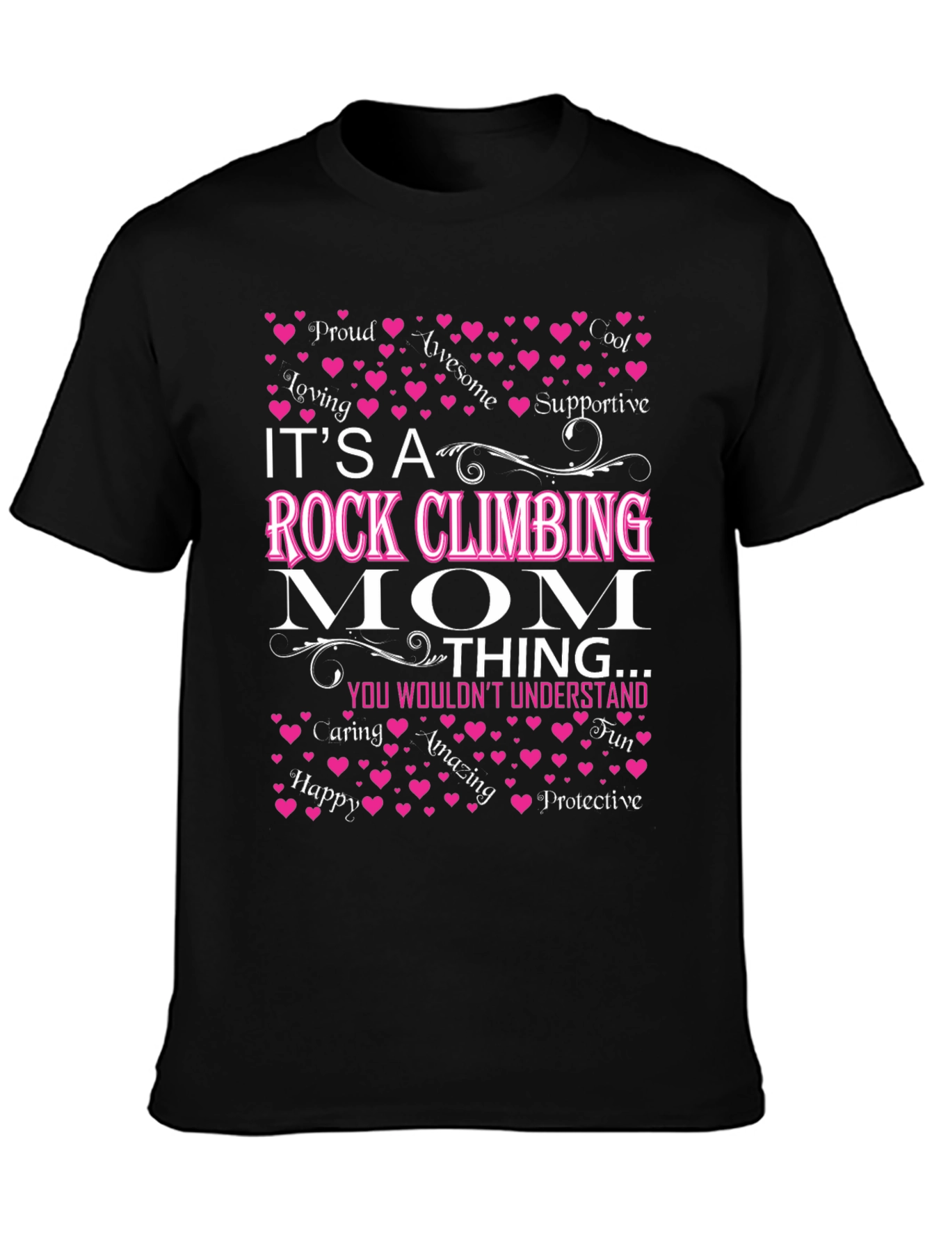 Rock Climbing Mom T-Shirt - Perfect Gift for Active Mothers