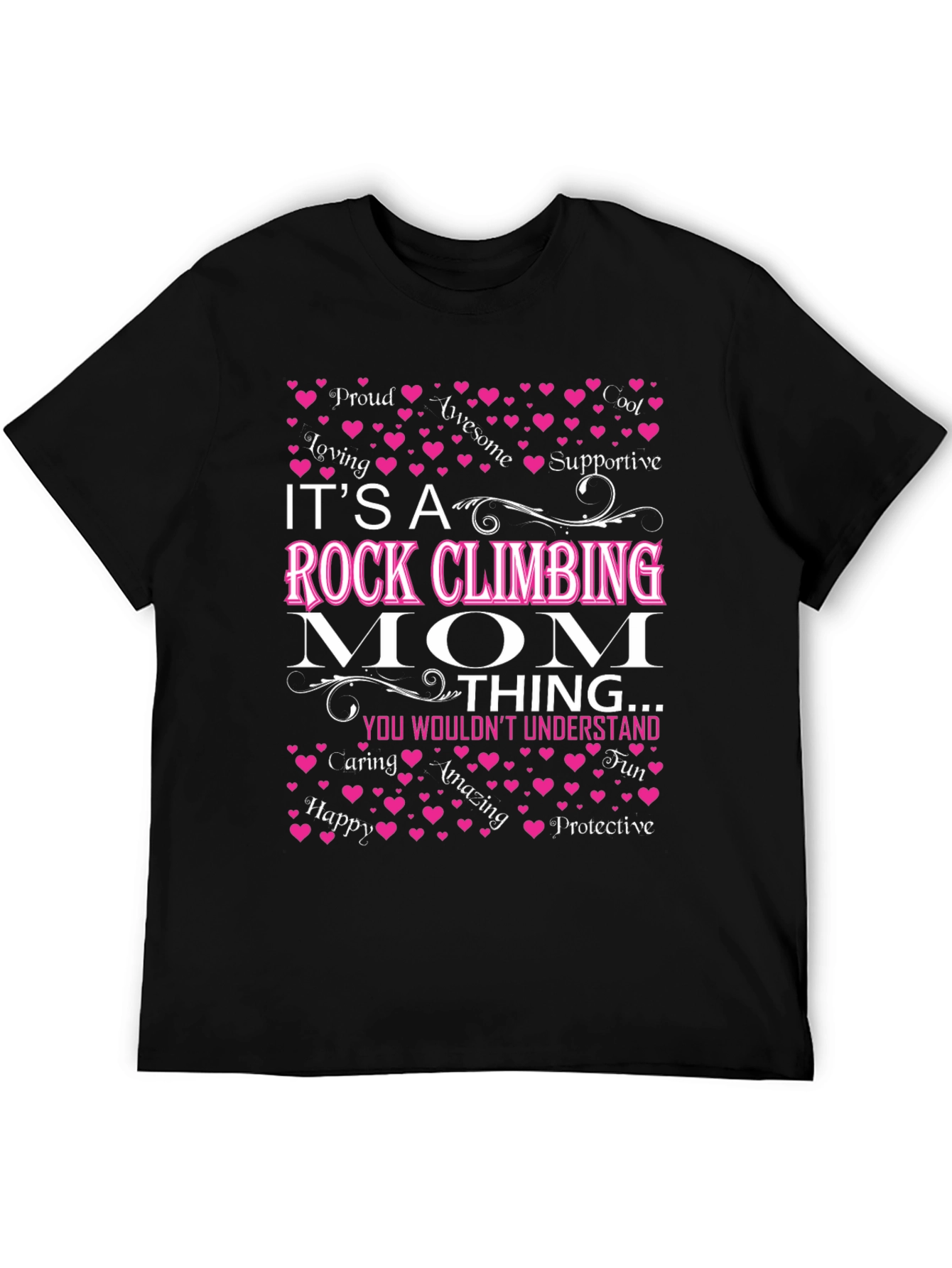 Rock Climbing Mom T-Shirt - Perfect Gift for Active Mothers
