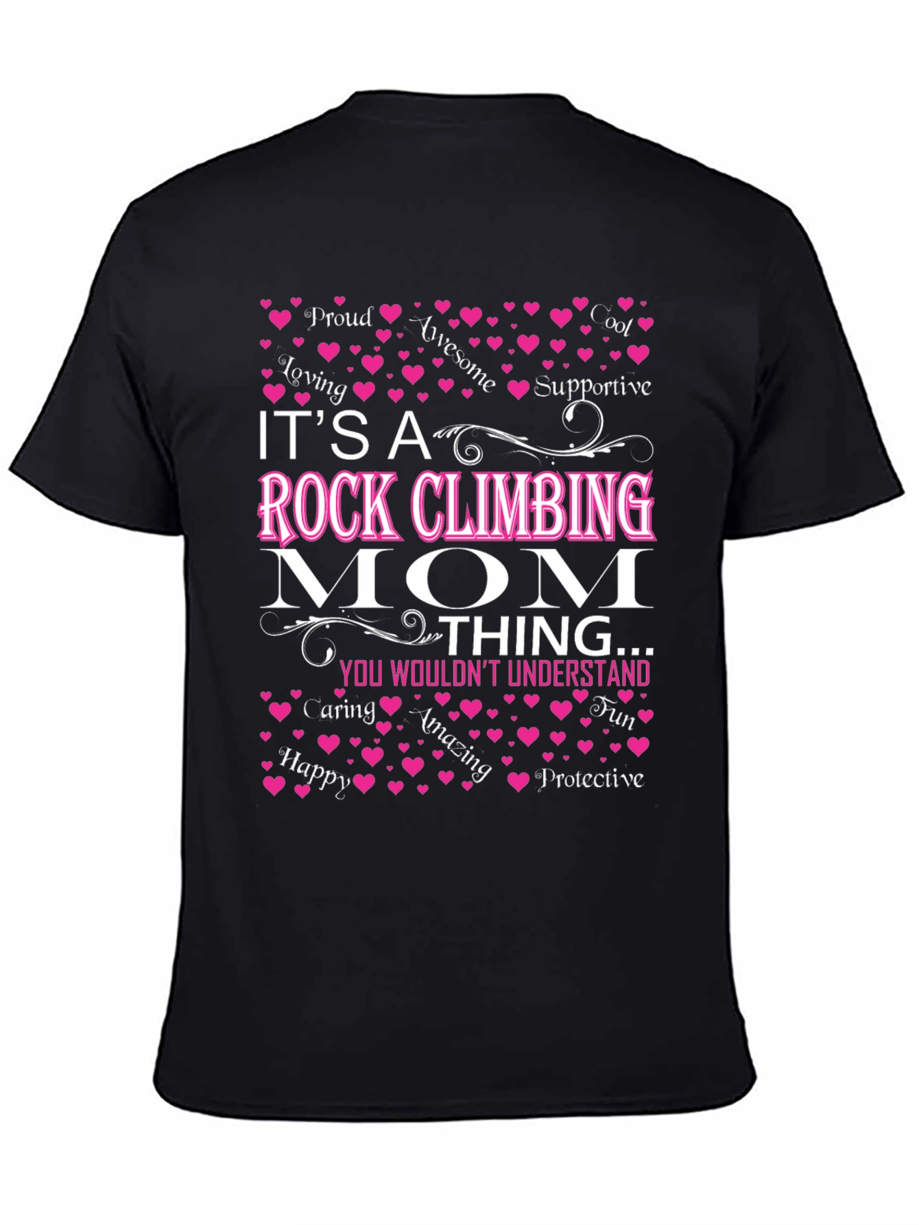 Rock Climbing Mom T-Shirt - Perfect Gift for Active Mothers