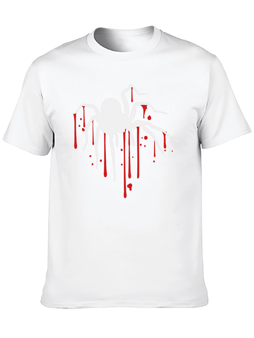Creepy Spider Graphic Tee - Halloween T-Shirt