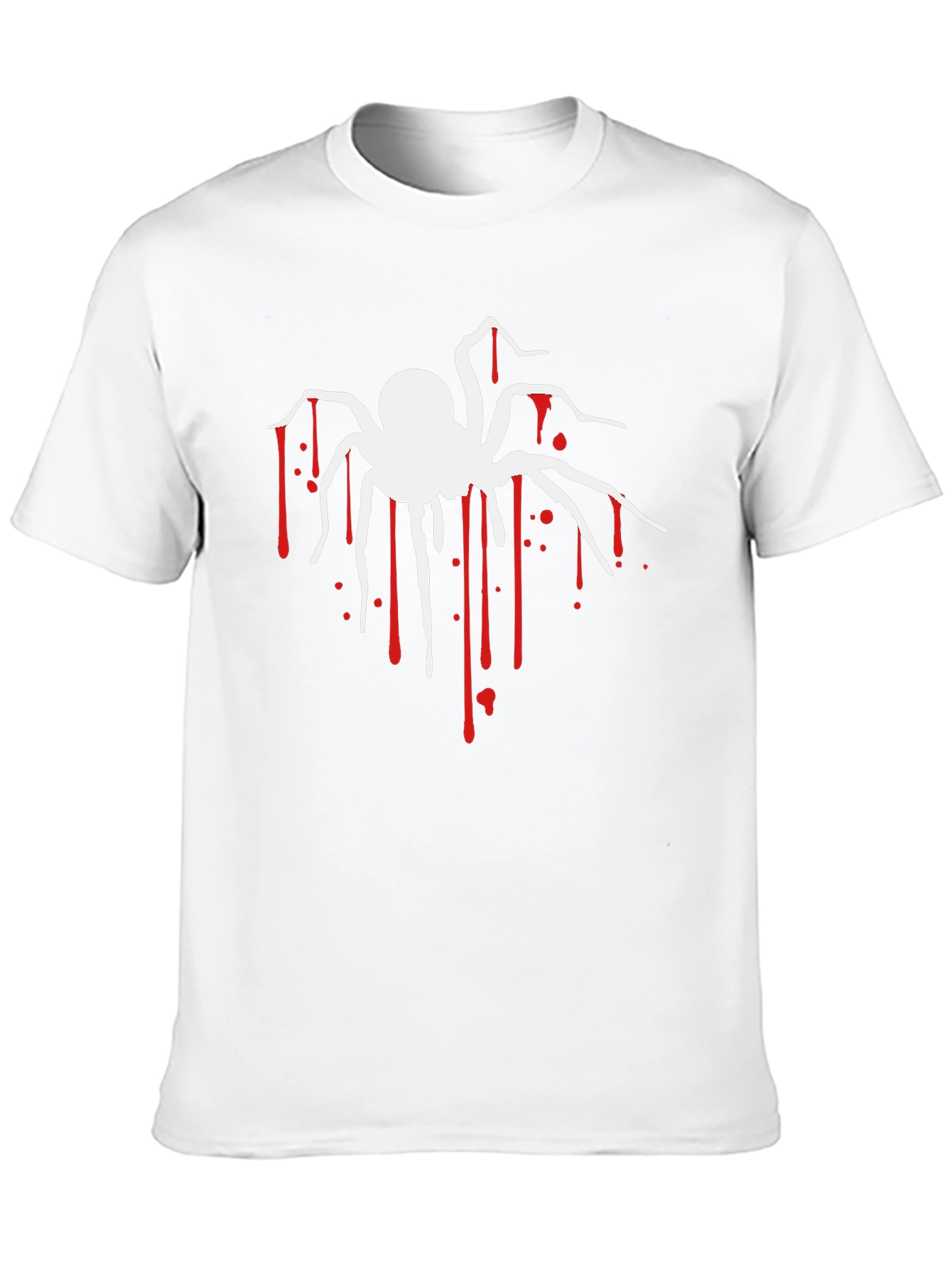 Creepy Spider Graphic Tee - Halloween T-Shirt