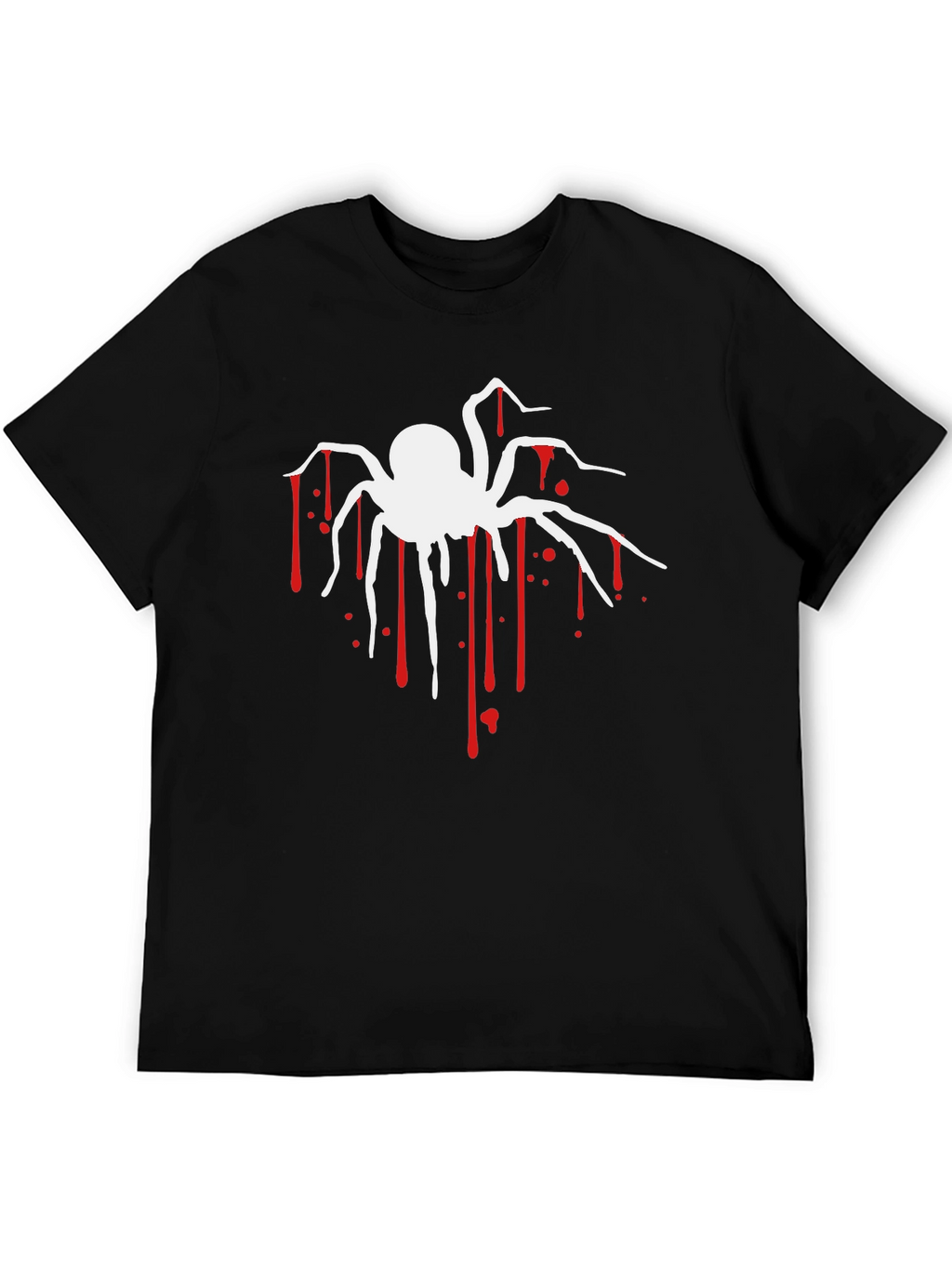 Creepy Spider Graphic Tee - Halloween T-Shirt