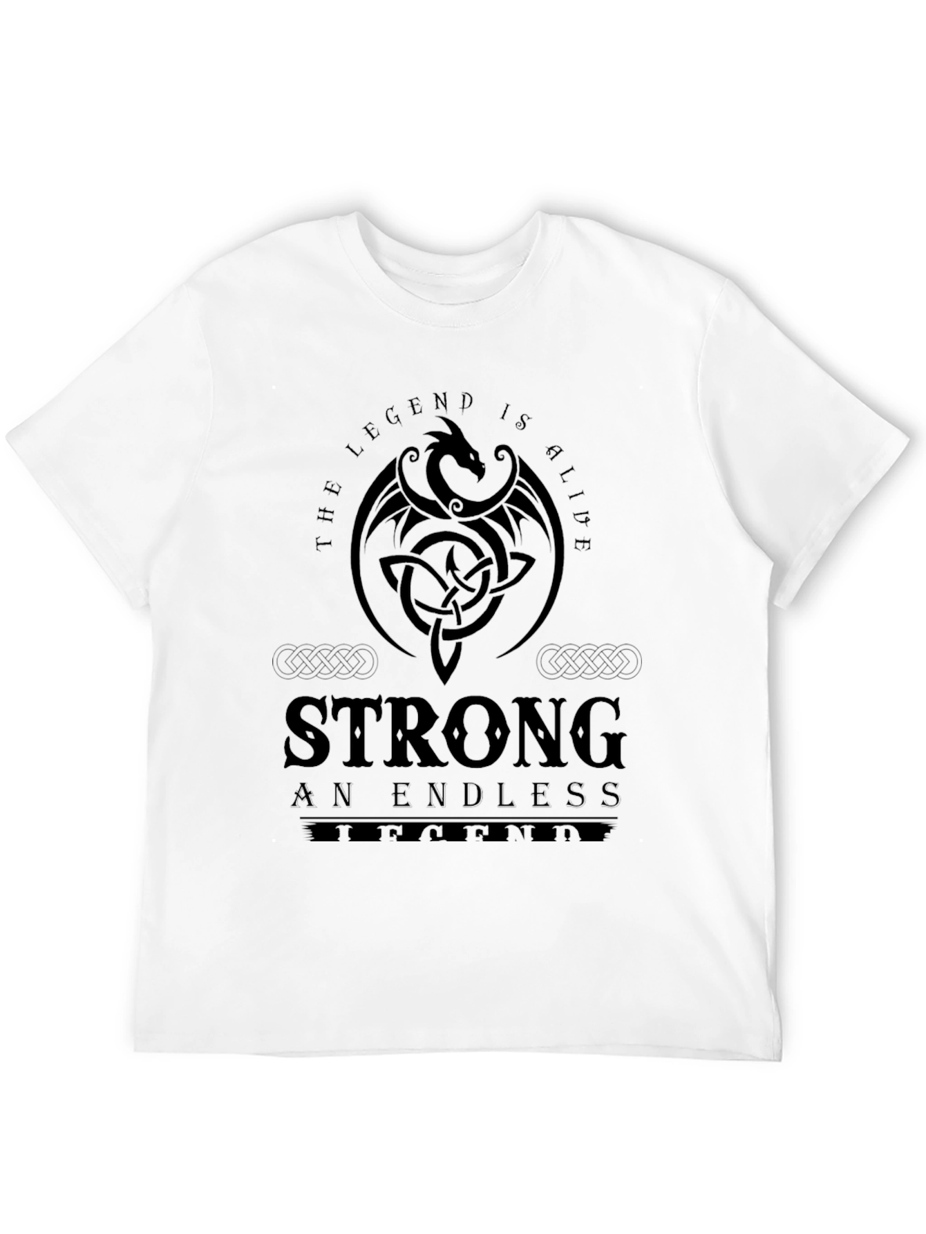 The Legend is Alive Black T-Shirt
