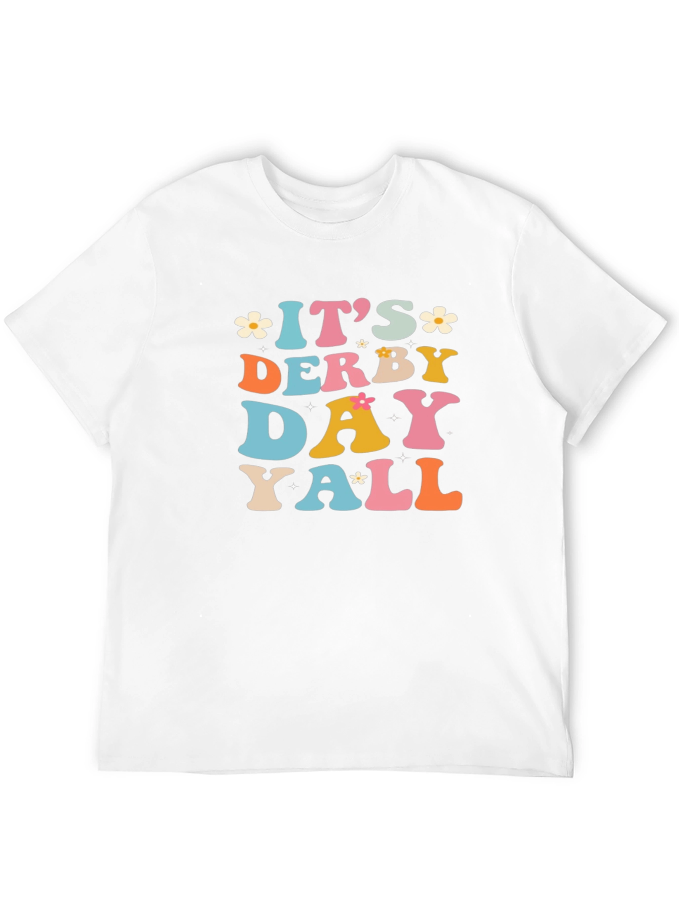 Its Derby Day Yall Black Graphic T-Shirt