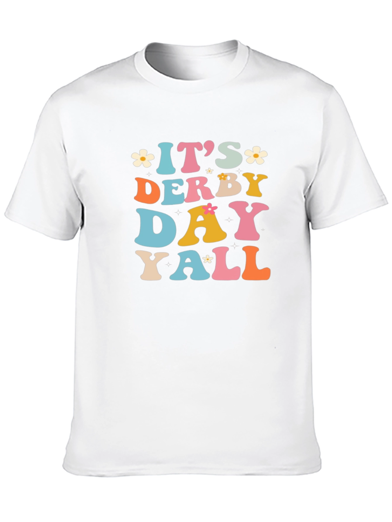 Its Derby Day Yall Black Graphic T-Shirt