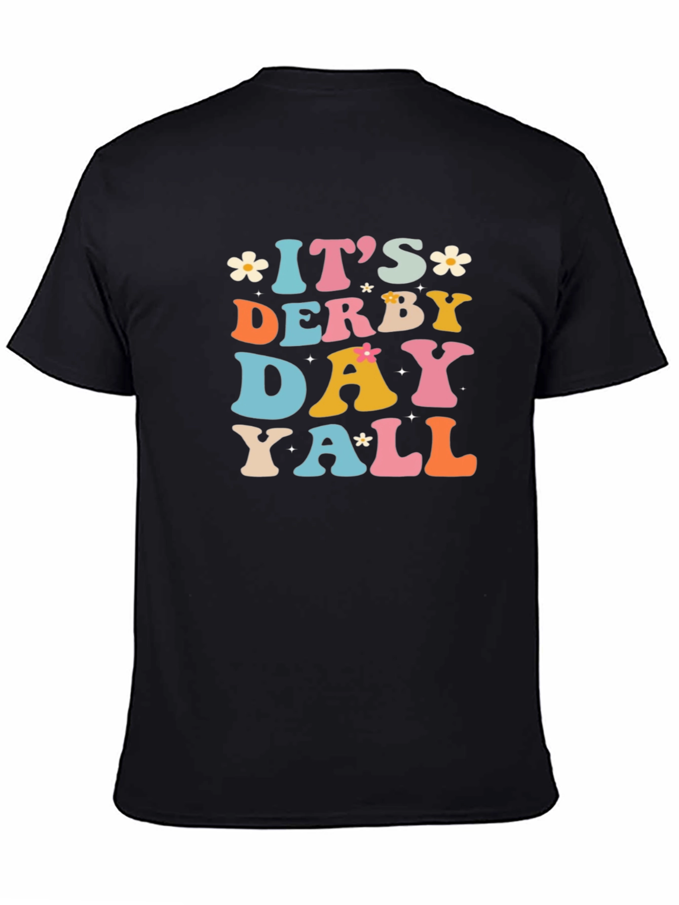 Its Derby Day Yall Black Graphic T-Shirt