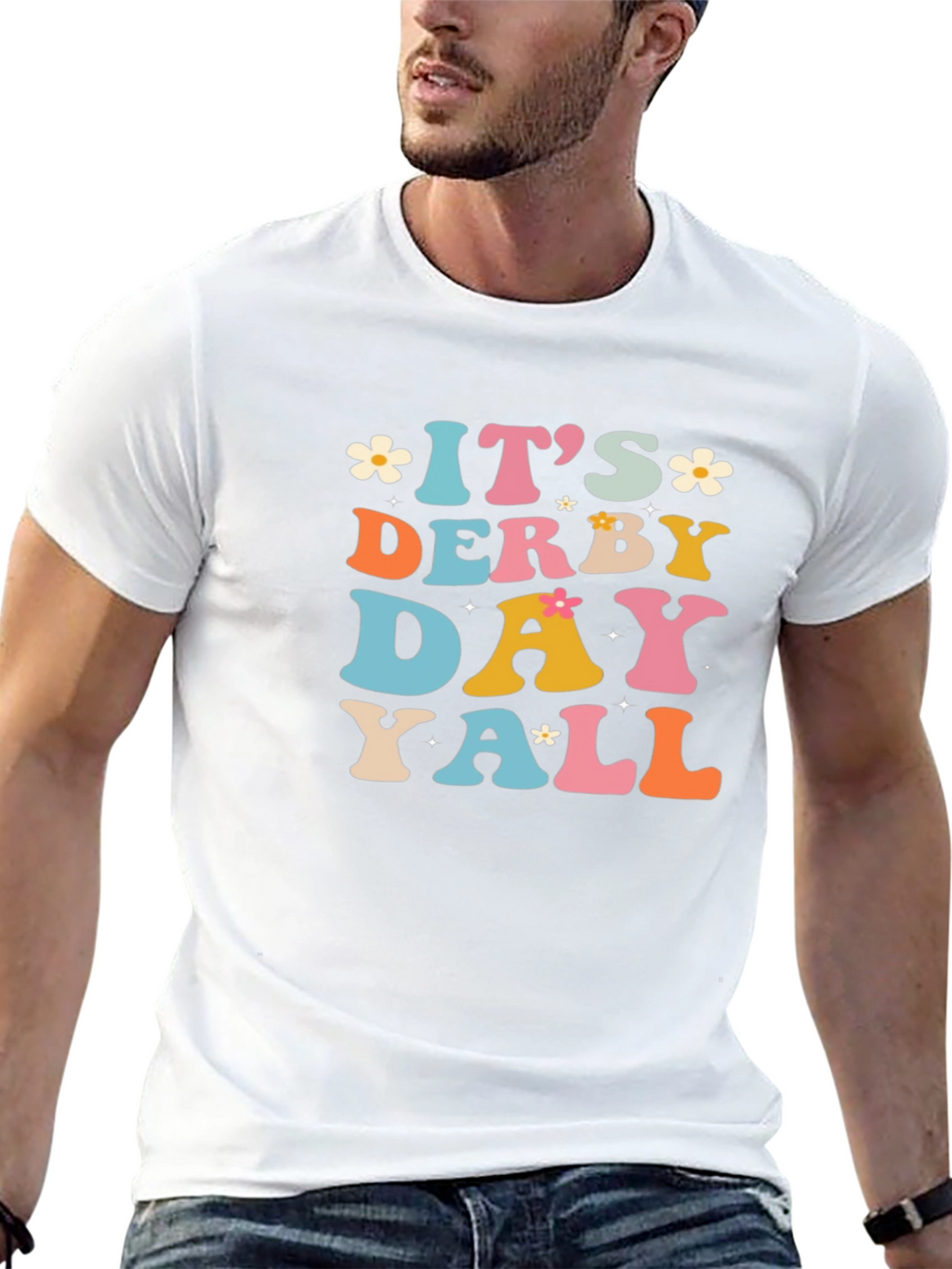 Its Derby Day Yall Black Graphic T-Shirt