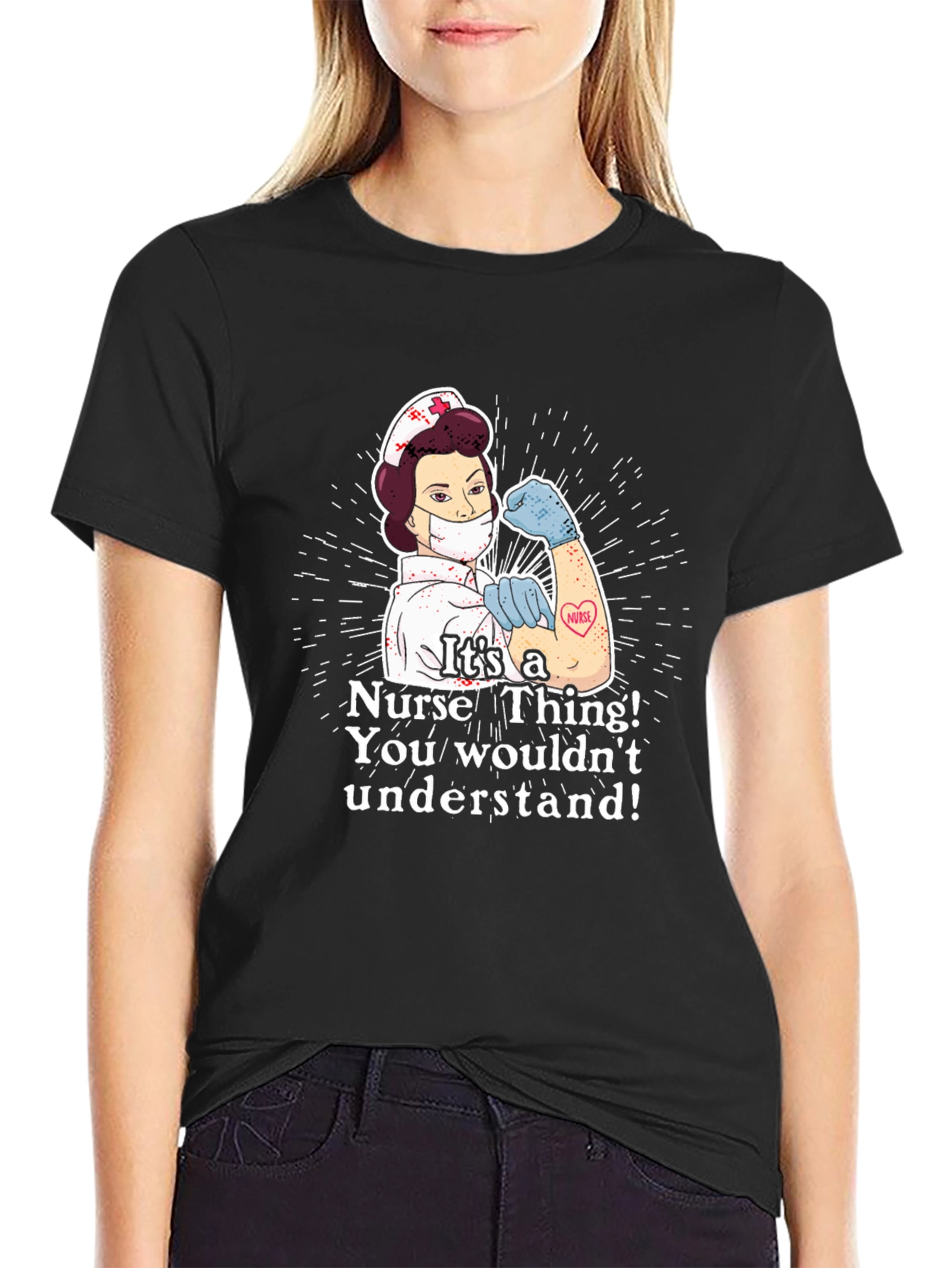 Its a Nurse Thing T-Shirt - Strong Nurse Graphic Tee