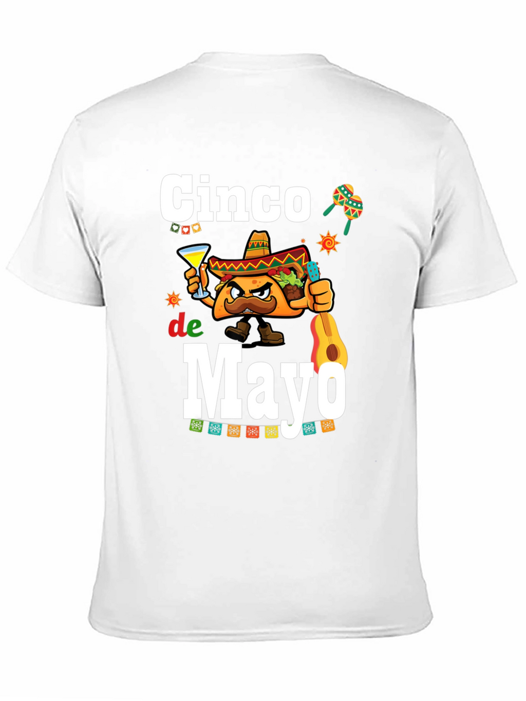 Cinco de Mayo T-Shirt - Taco Fiesta Party Tee