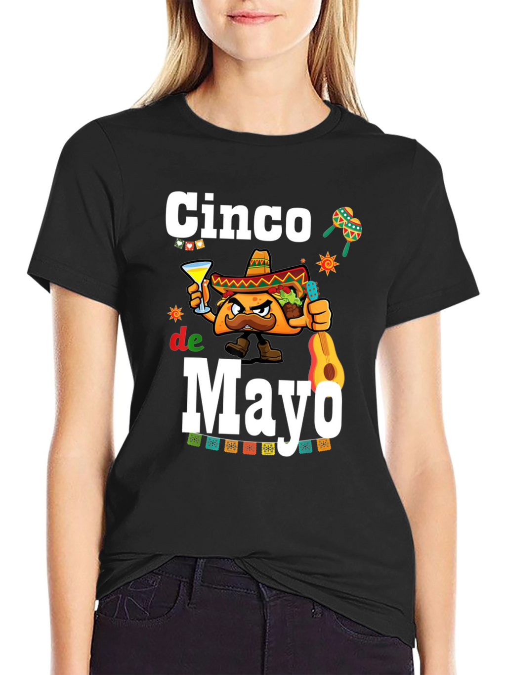 Cinco de Mayo T-Shirt - Taco Fiesta Party Tee