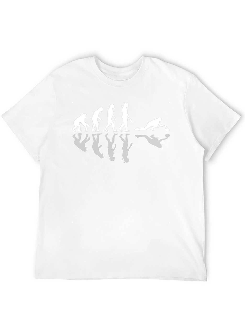 Curling Evolution T-Shirt Black Cotton Tee