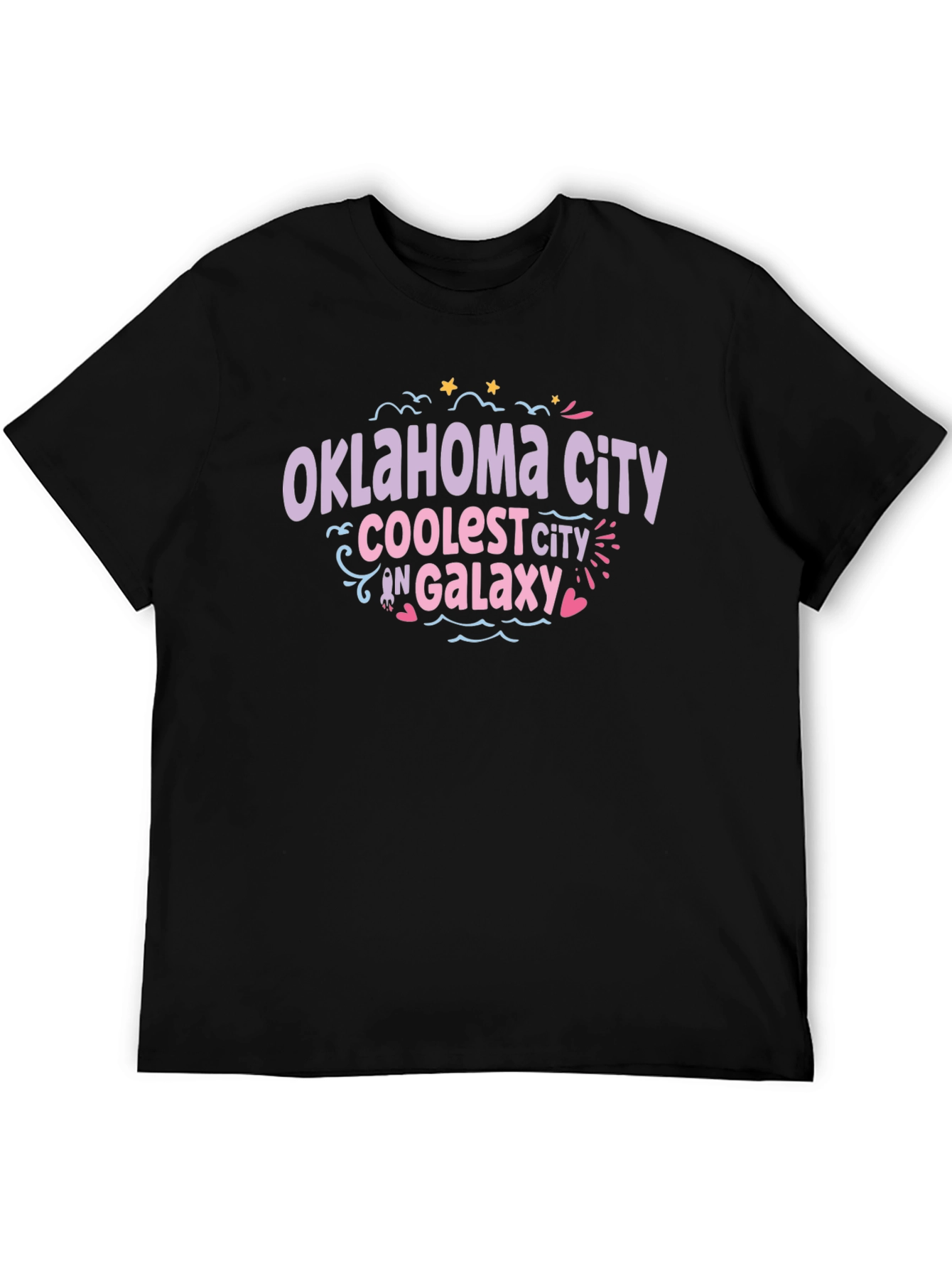 Oklahoma City Coolest City in Galaxy T-Shirt