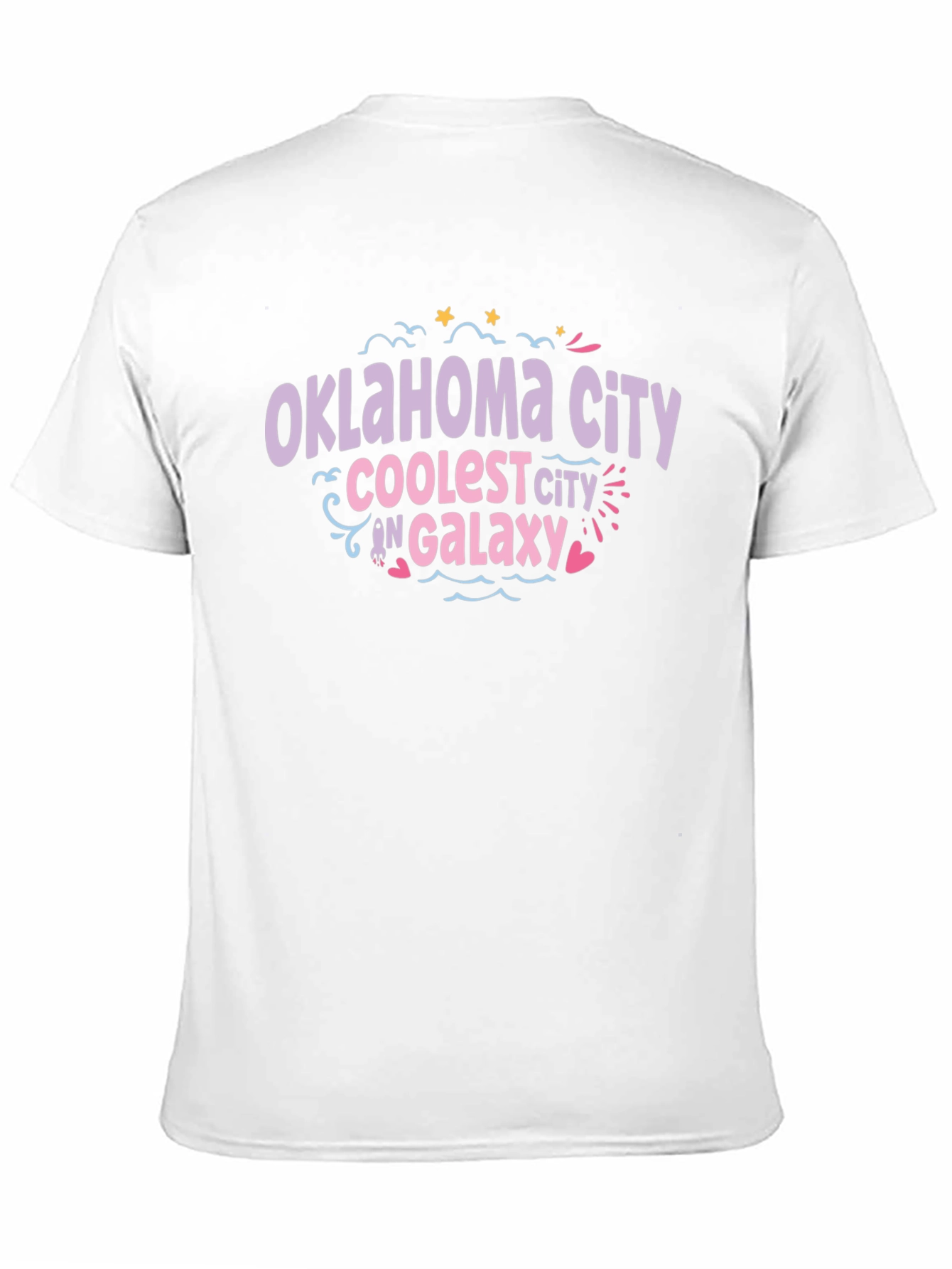 Oklahoma City Coolest City in Galaxy T-Shirt