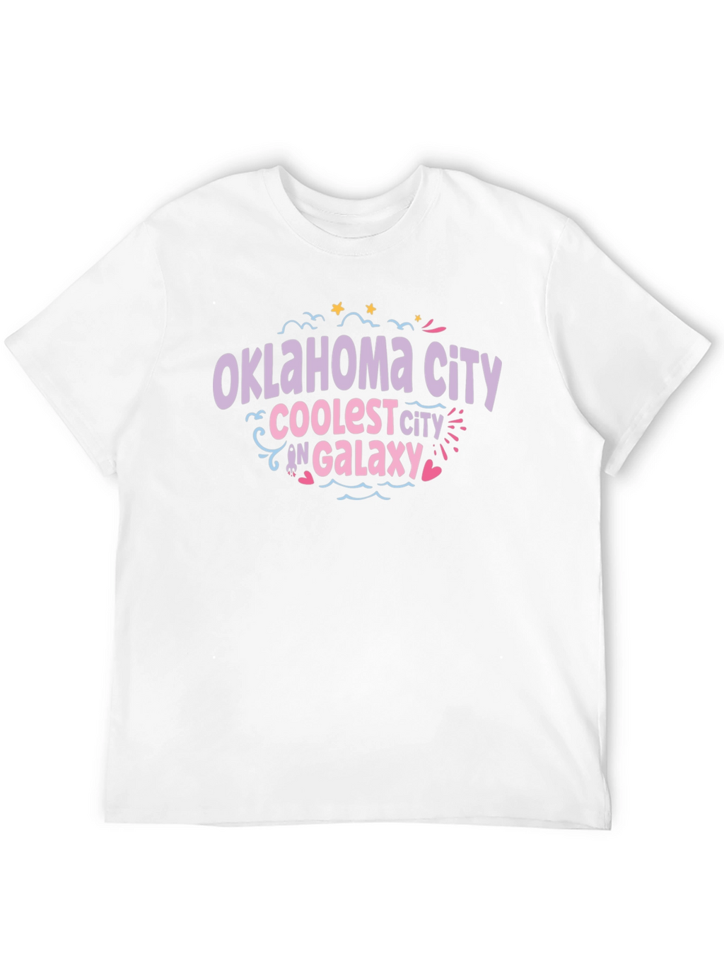 Oklahoma City Coolest City in Galaxy T-Shirt