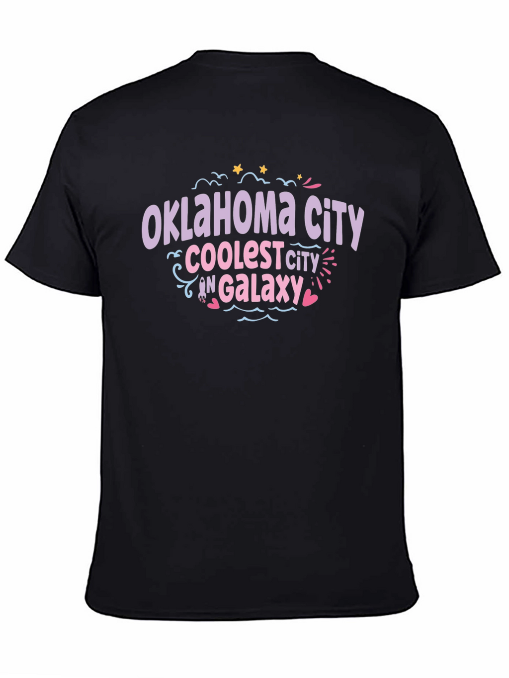 Oklahoma City Coolest City in Galaxy T-Shirt