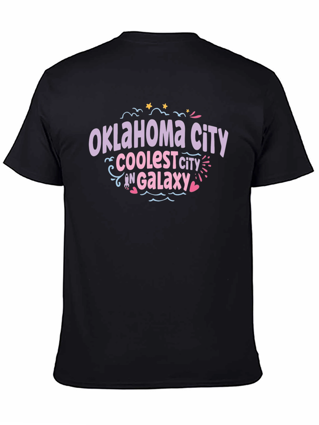 Oklahoma City Coolest City in Galaxy T-Shirt