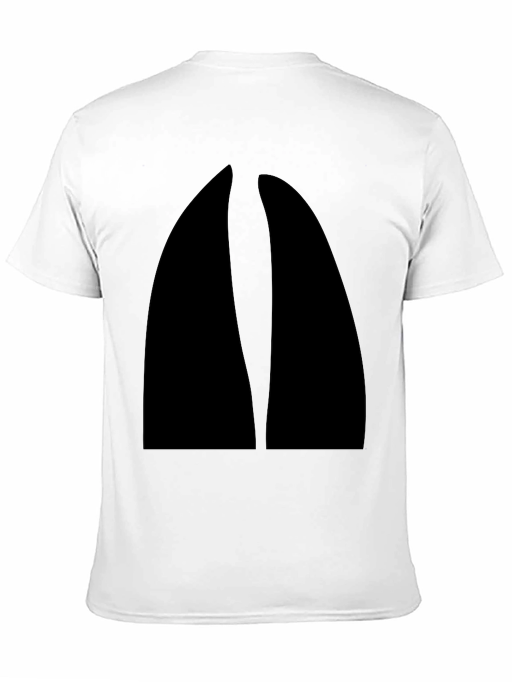 Geometric Black T-Shirt - Modern Minimalist Tee