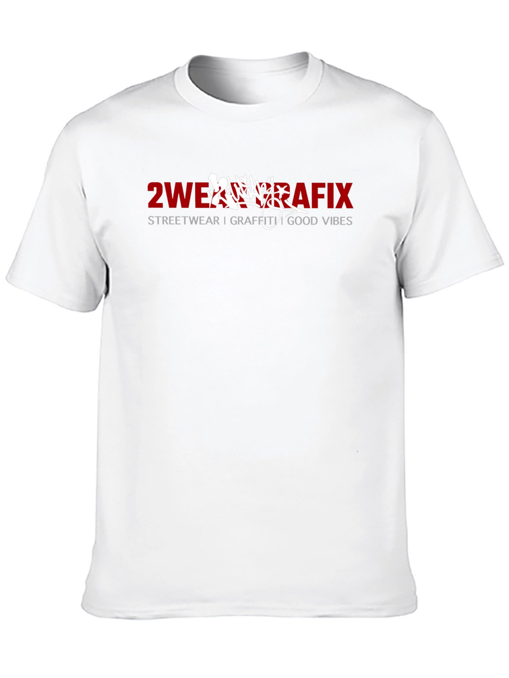 2WE Grafix Black T-Shirt - Streetwear Good Vibes
