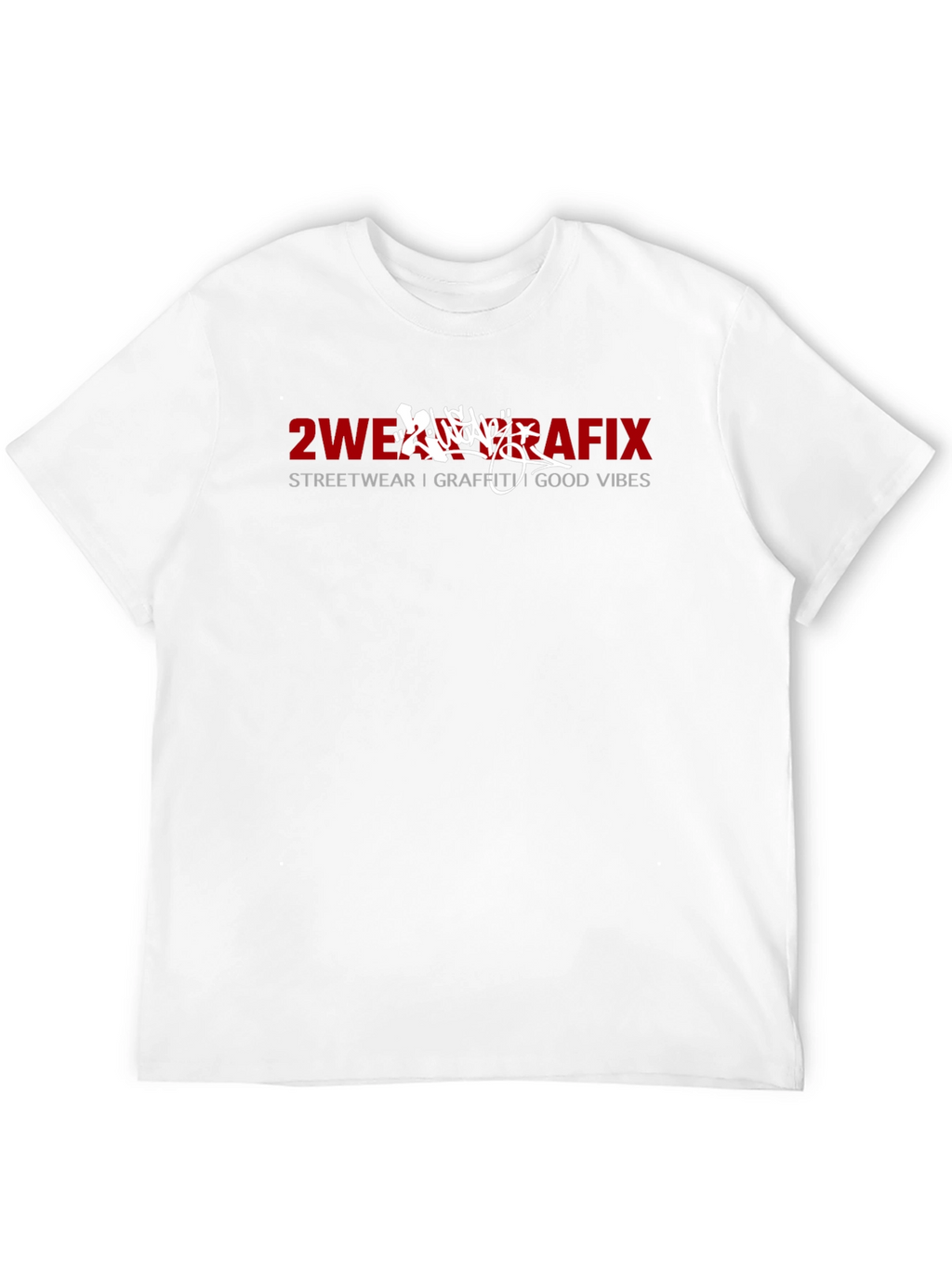 2WE Grafix Black T-Shirt - Streetwear Good Vibes