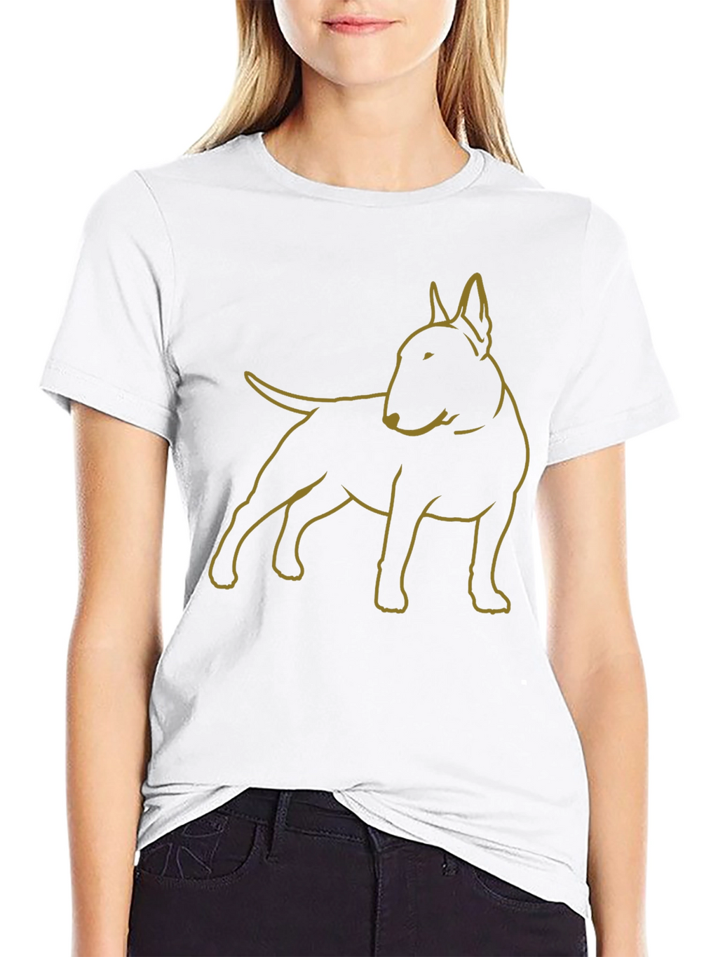 Bull Terrier Graphic Tee - Stylish Dog Lover Shirt