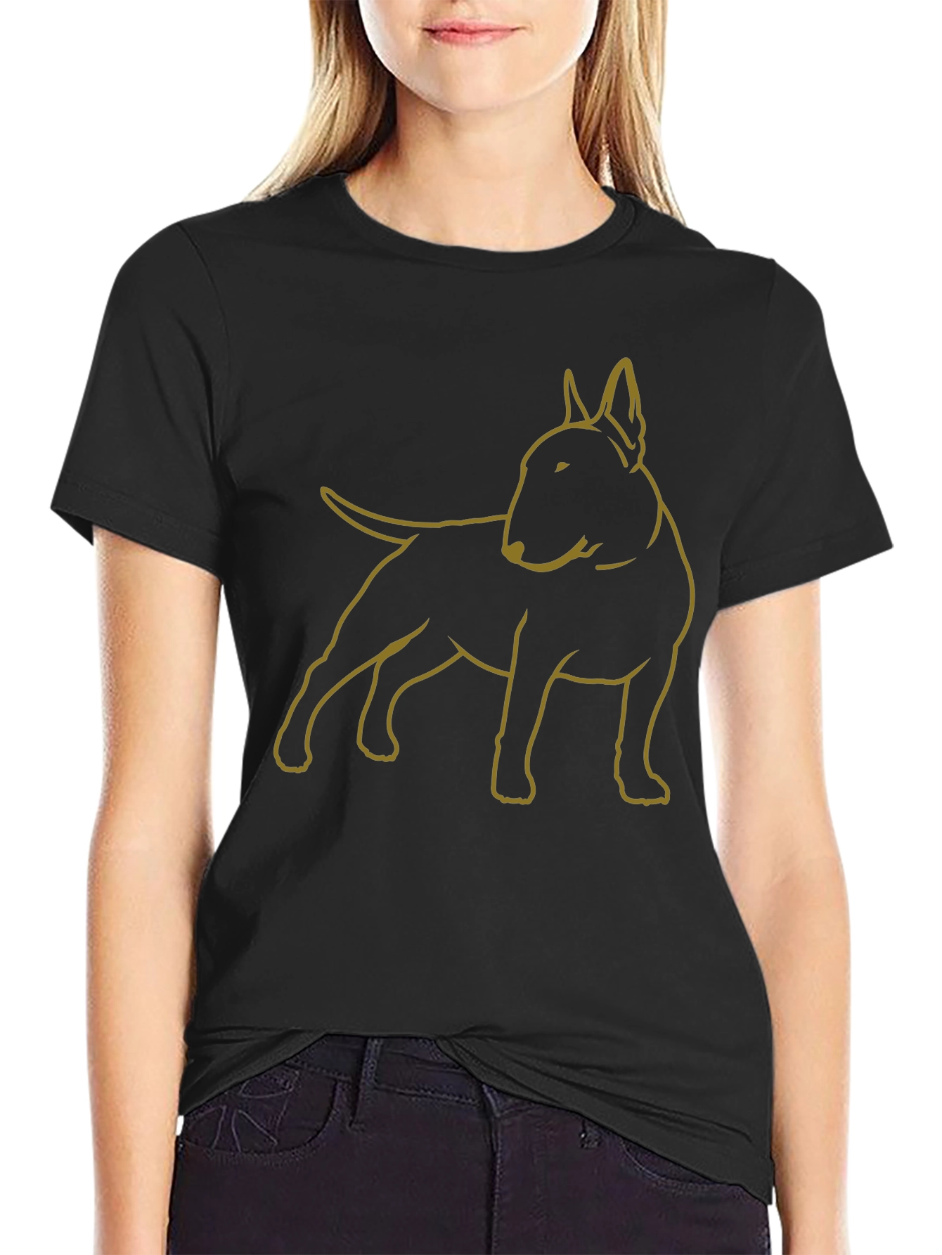 Bull Terrier Graphic Tee - Stylish Dog Lover Shirt
