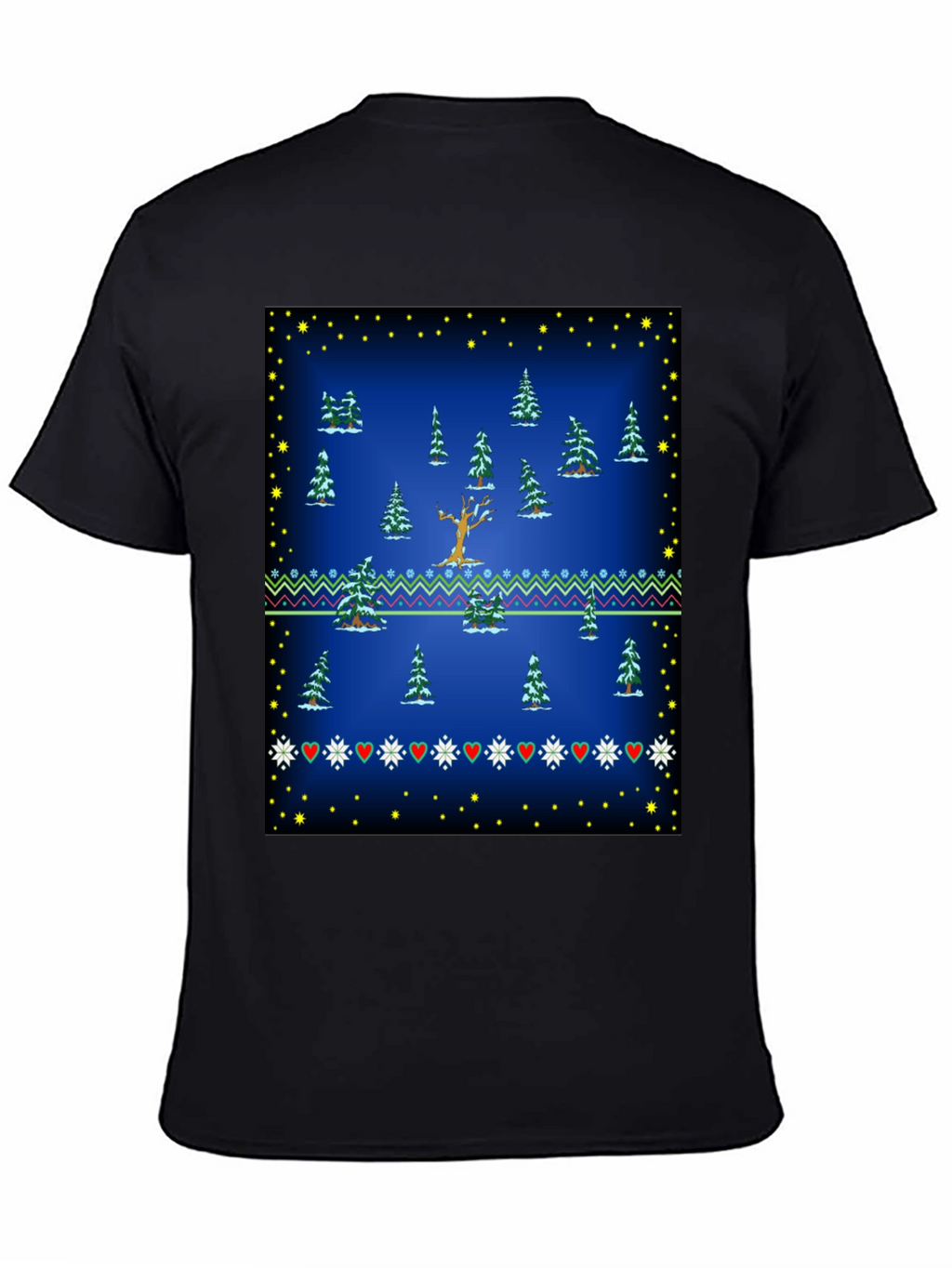 Winter Forest Tee - Festive Holiday Style