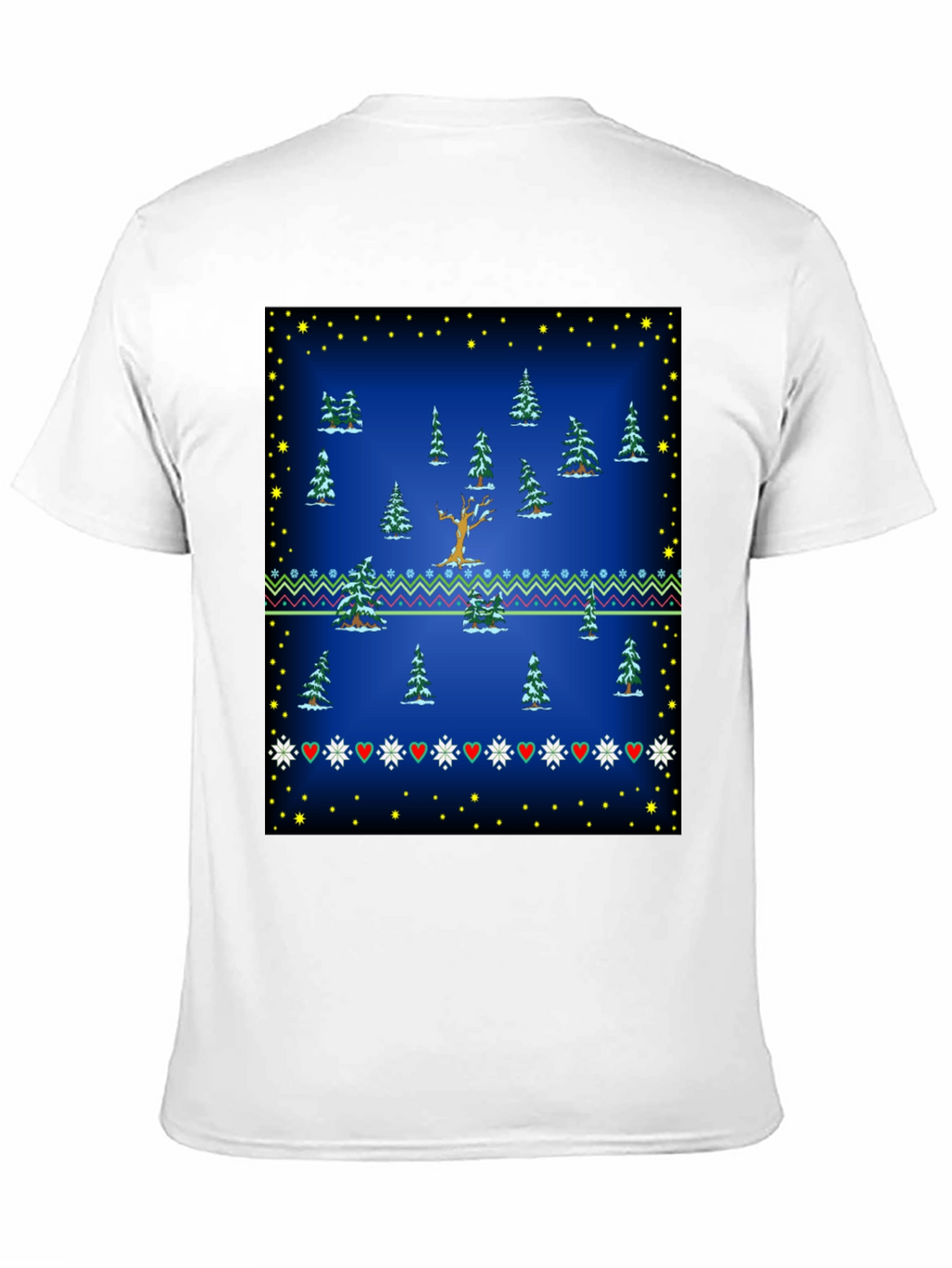 Winter Forest Tee - Festive Holiday Style