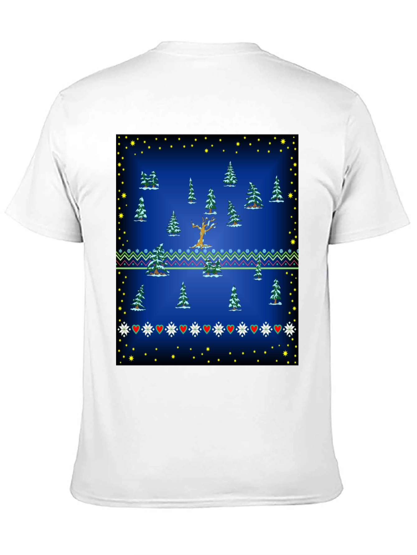 Winter Forest Tee - Festive Holiday Style