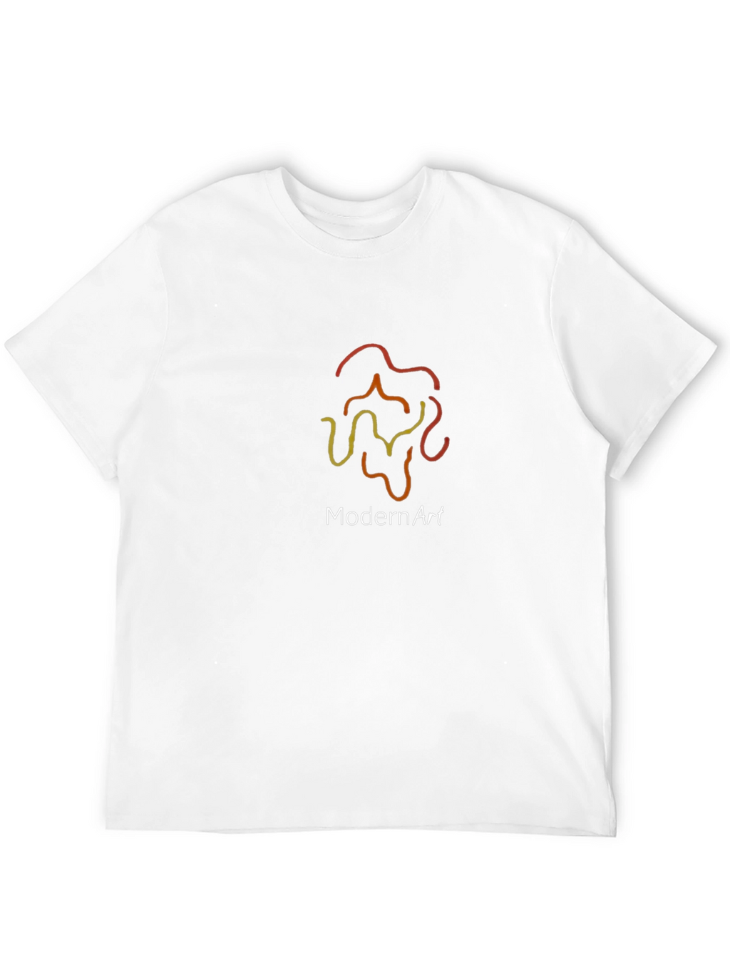 Modern Art Graphic Tee - Unique Design