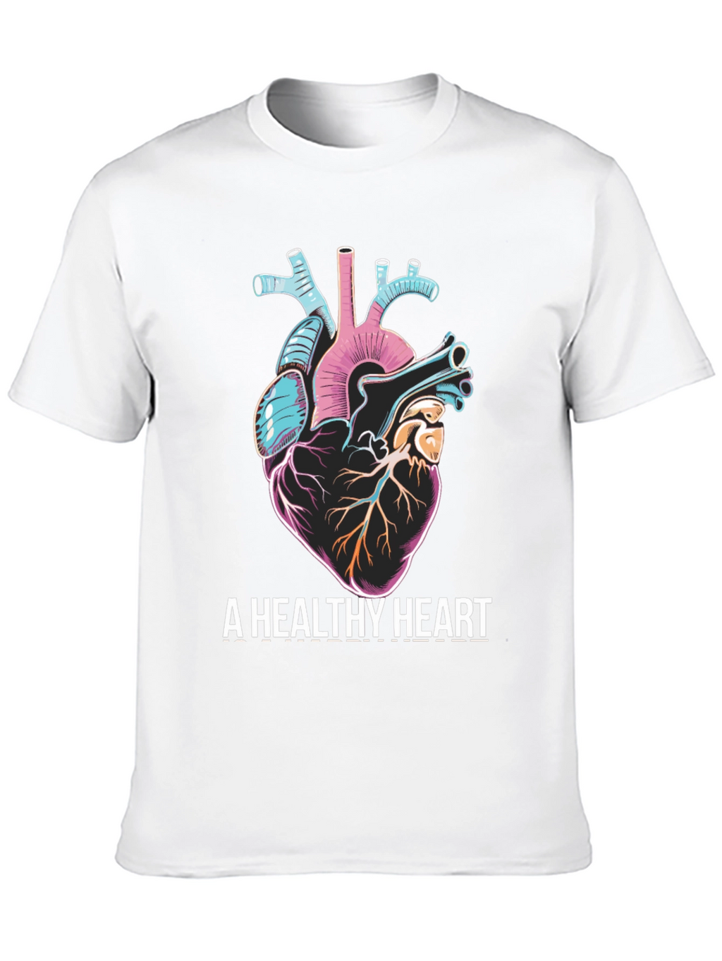 A Healthy Heart Graphic T-Shirt