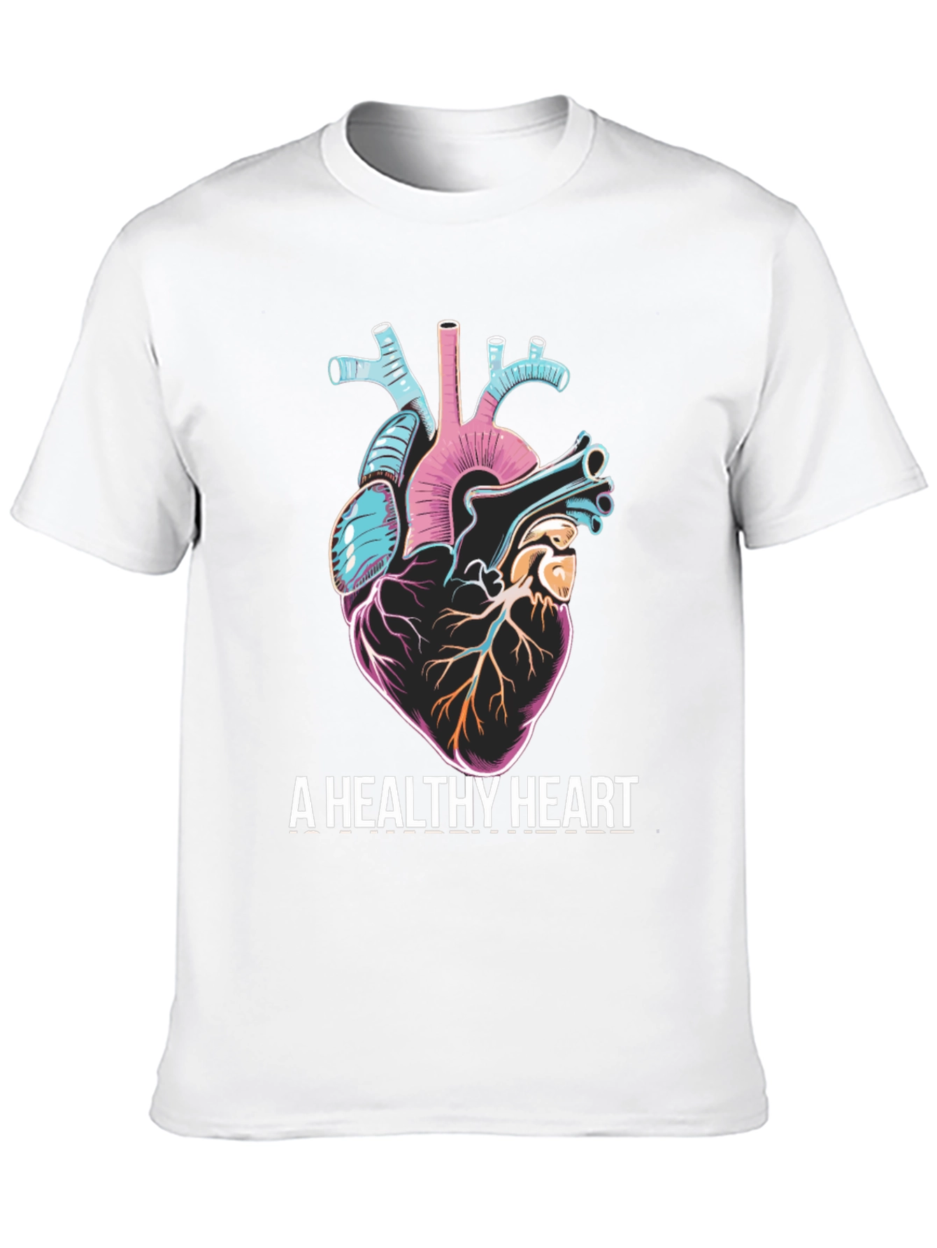 A Healthy Heart Graphic T-Shirt