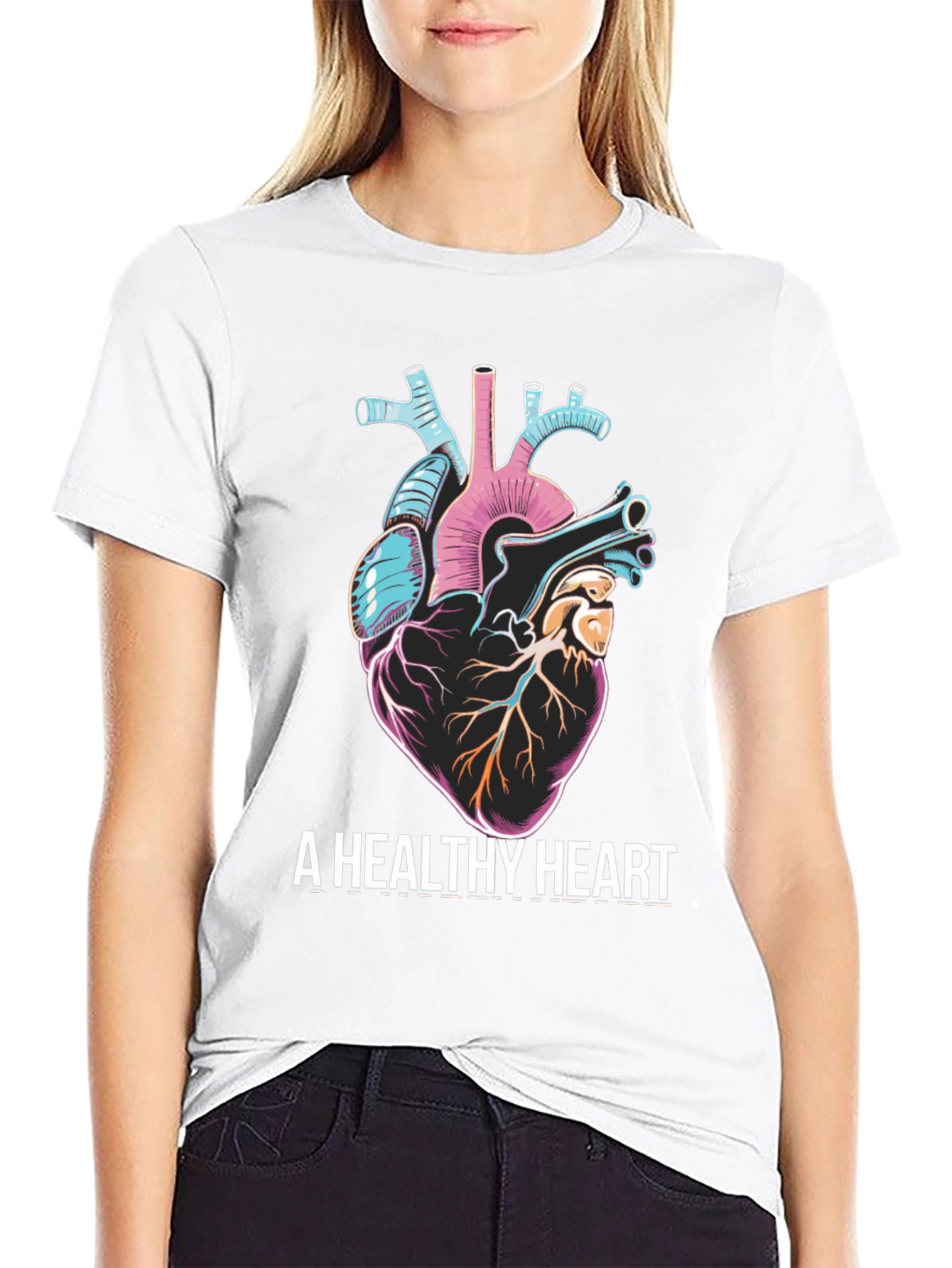 A Healthy Heart Graphic T-Shirt