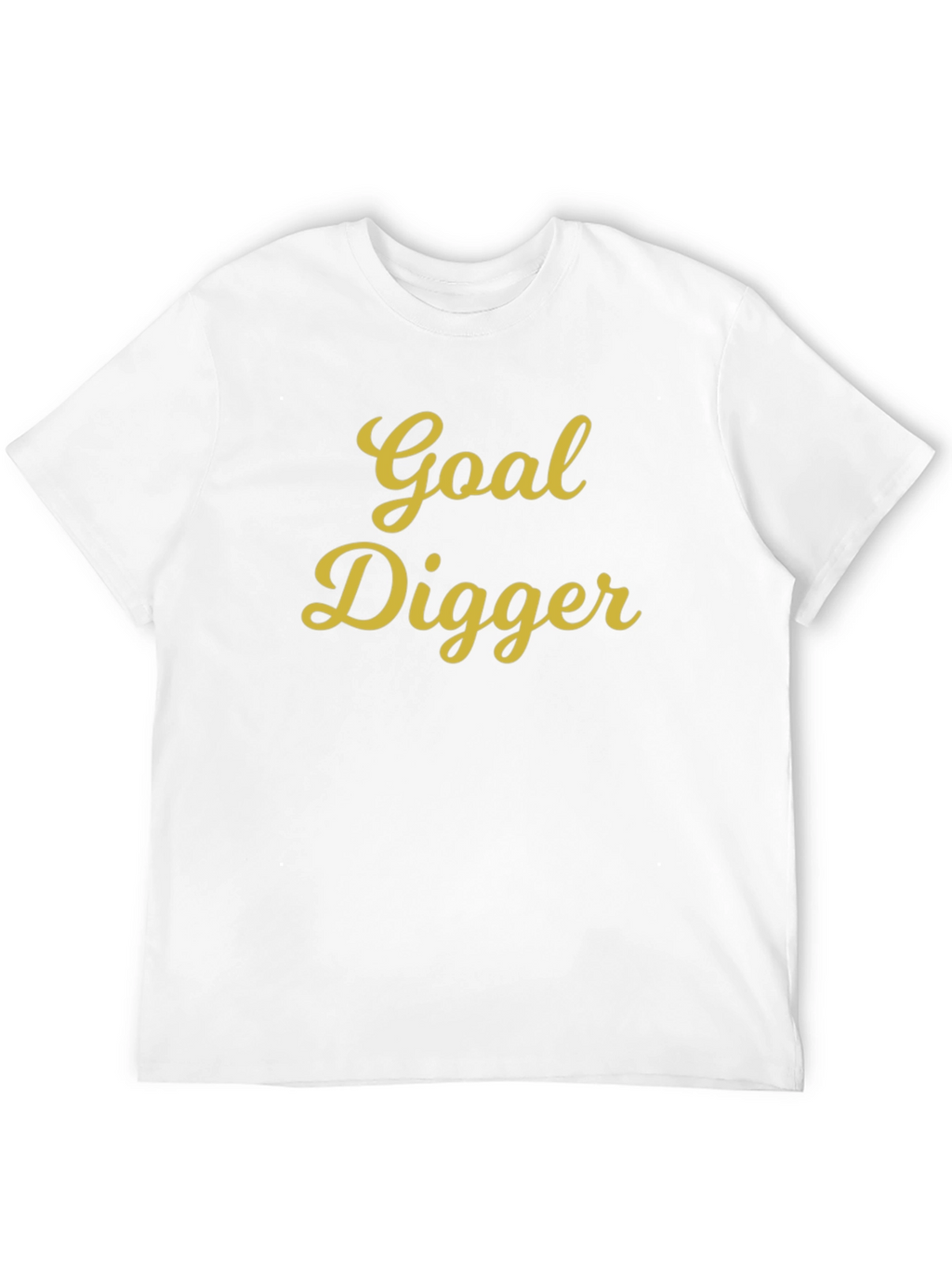 Goal Digger T-Shirt - Trendy Black Tee
