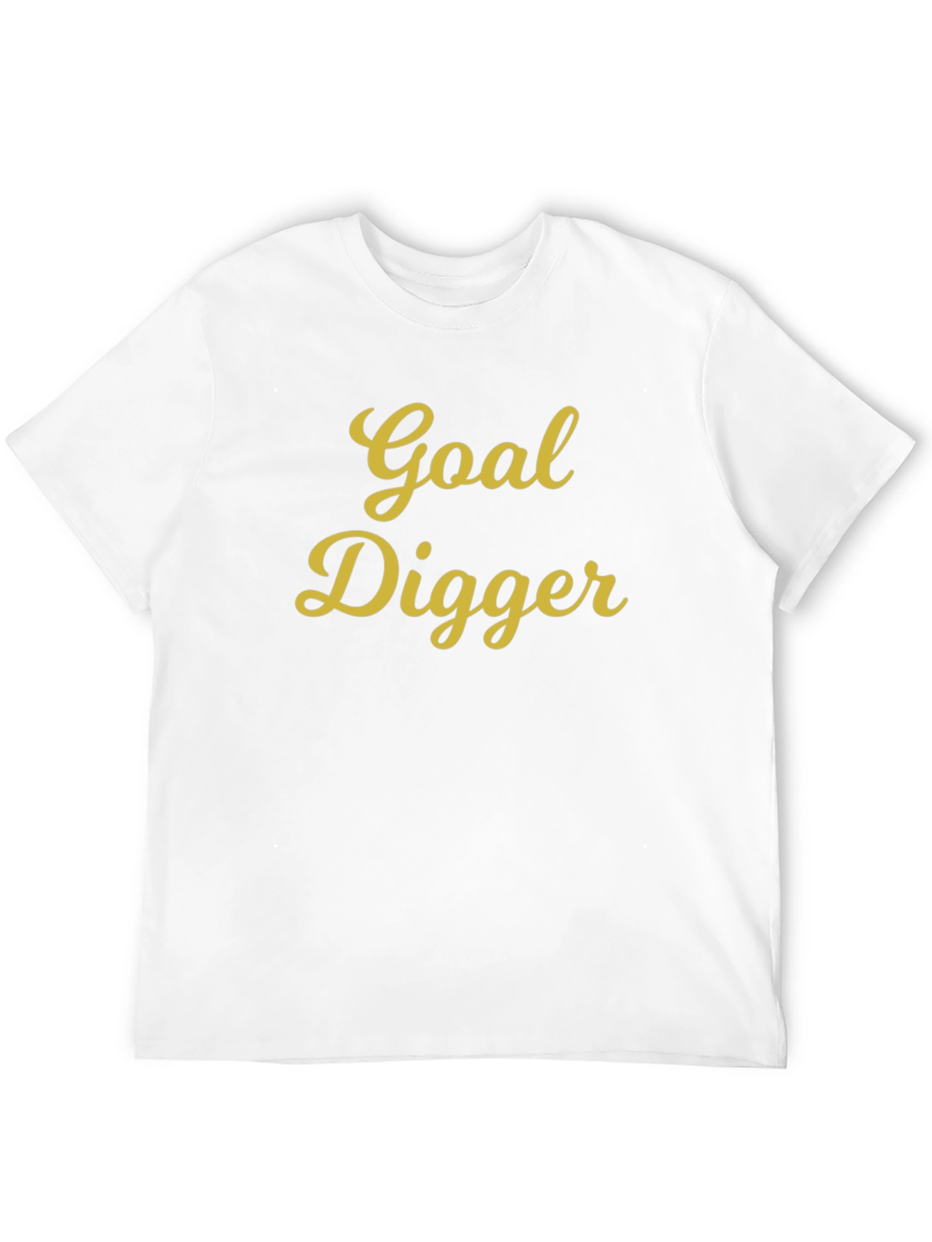 Goal Digger T-Shirt - Trendy Black Tee