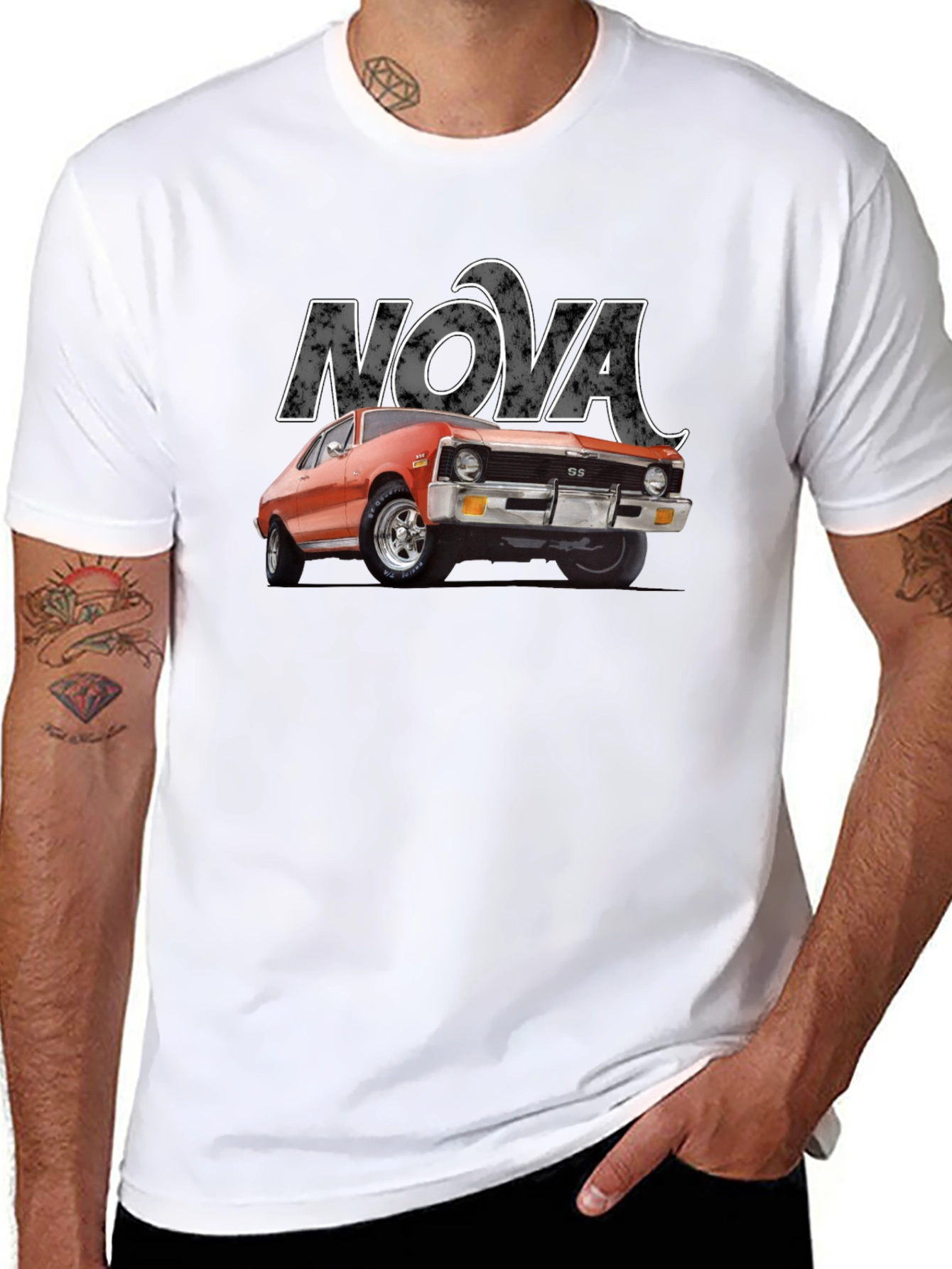 Nova SS Car Graphic T-Shirt