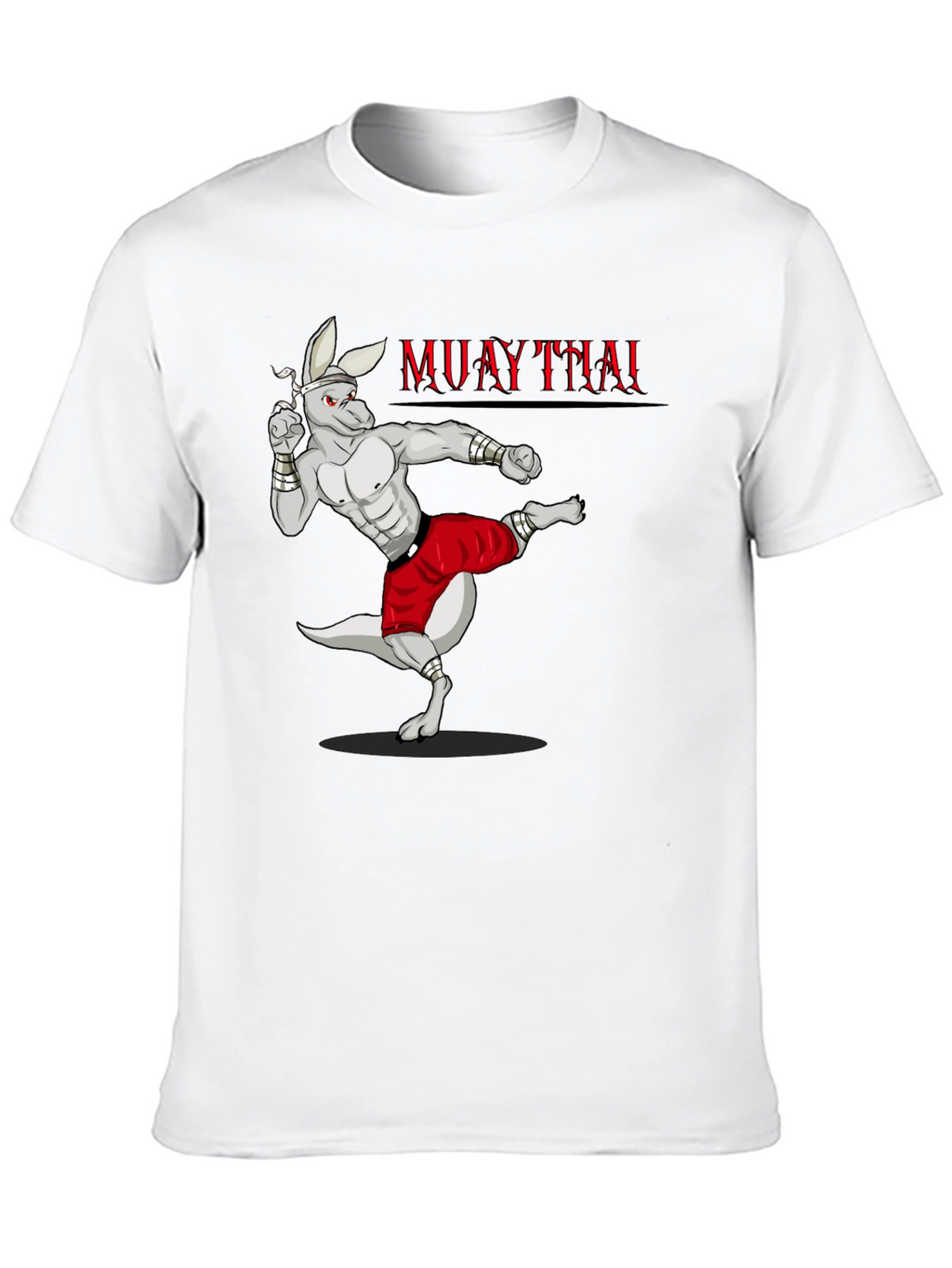 Muay Thai Kangaroo Graphic T-Shirt