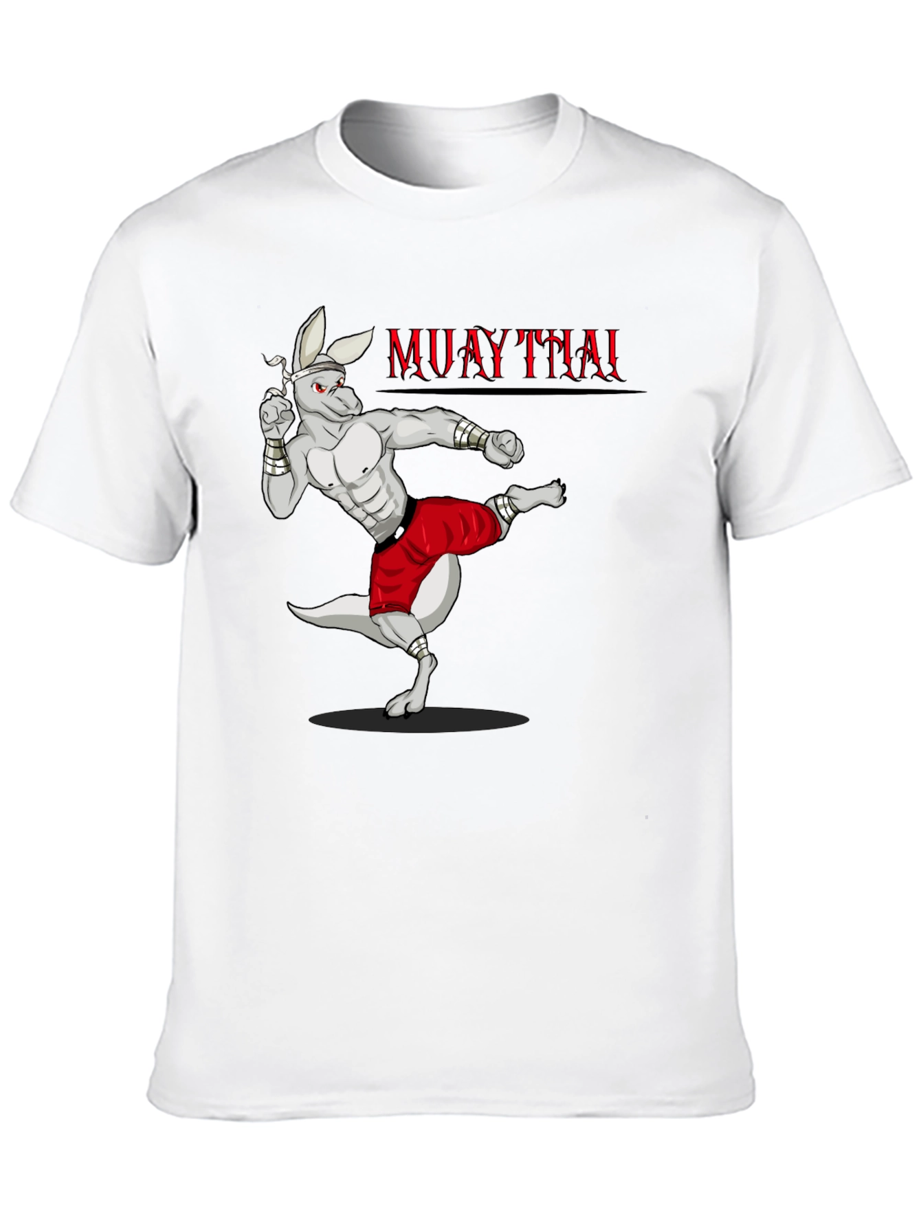 Muay Thai Kangaroo Graphic T-Shirt