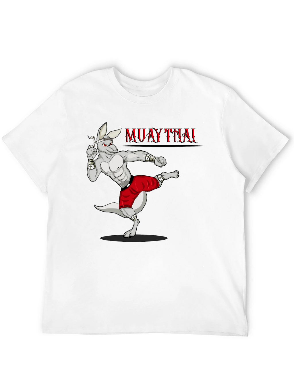 Muay Thai Kangaroo Graphic T-Shirt