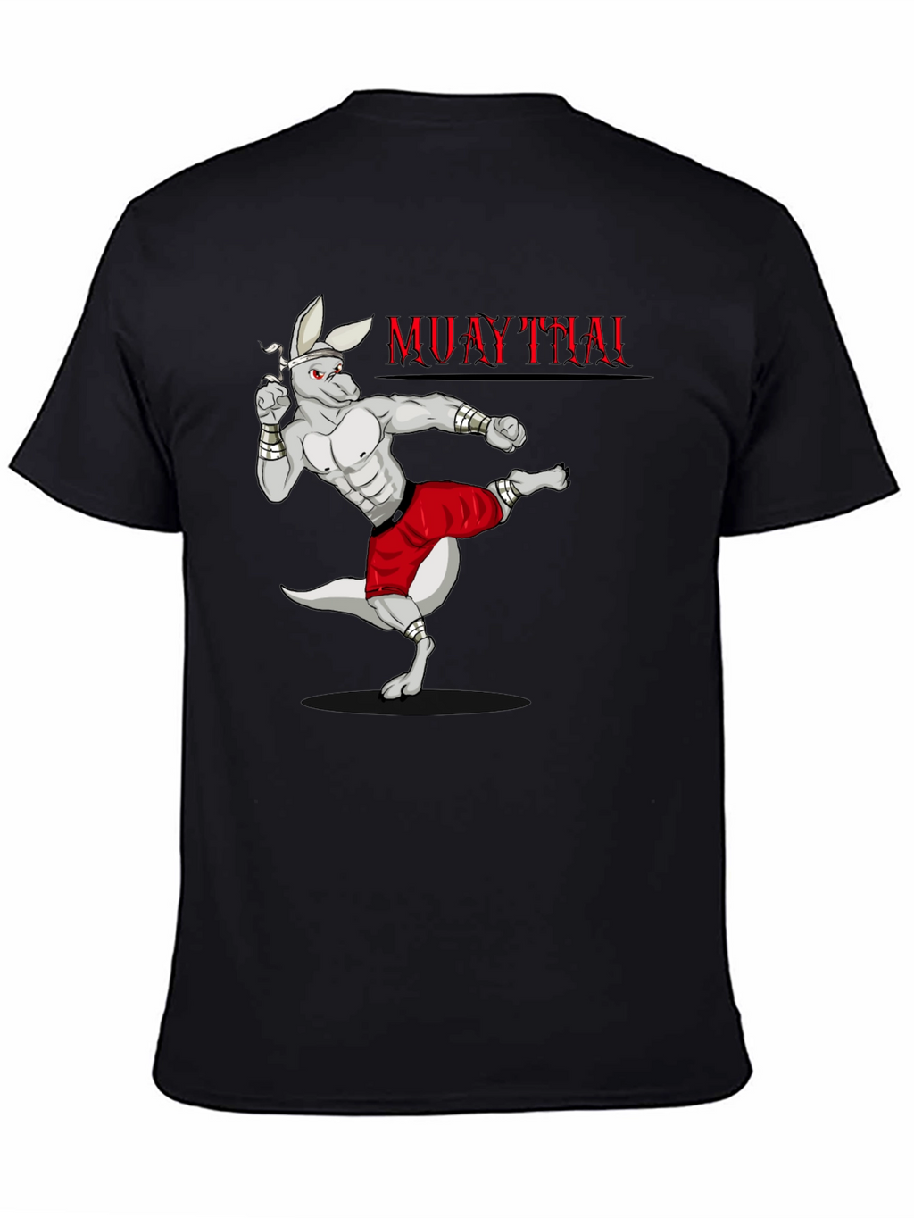 Muay Thai Kangaroo Graphic T-Shirt