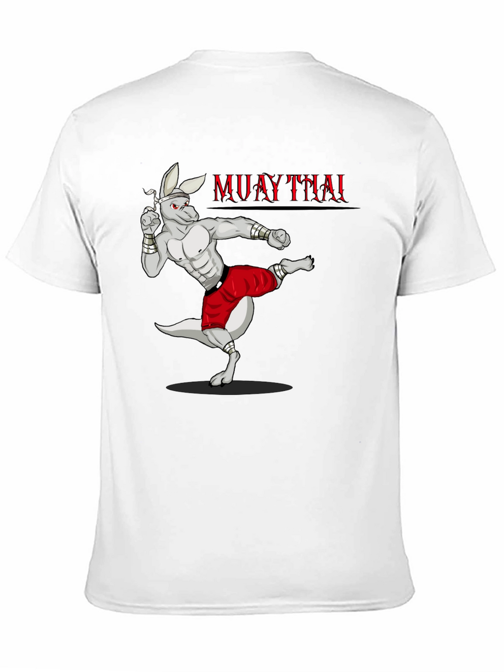 Muay Thai Kangaroo Graphic T-Shirt