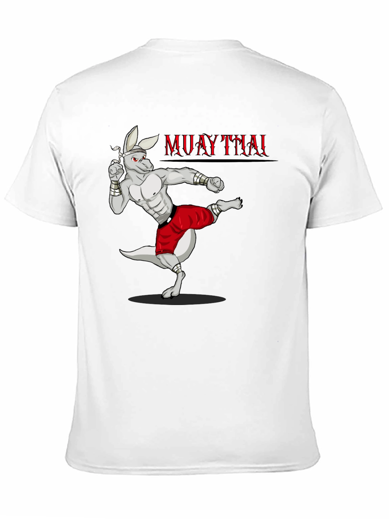 Muay Thai Kangaroo Graphic T-Shirt