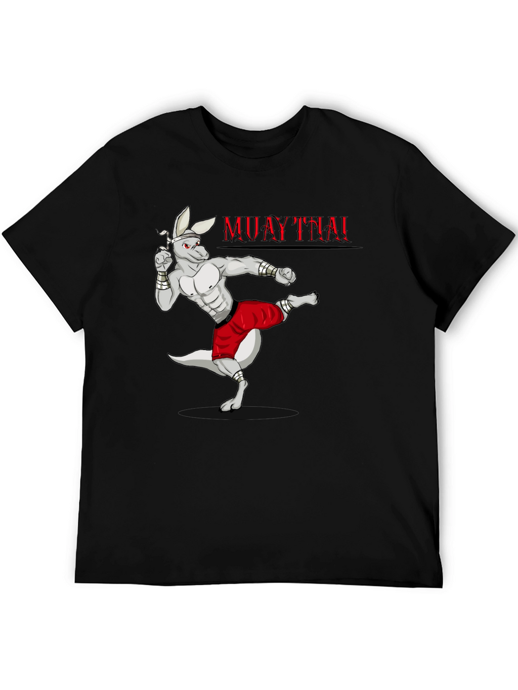Muay Thai Kangaroo Graphic T-Shirt