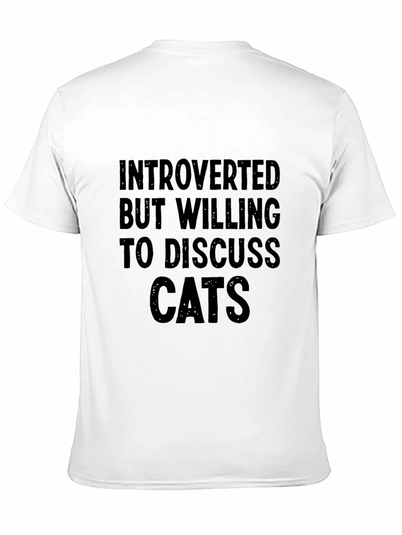 Introverted Cat Lover T-Shirt