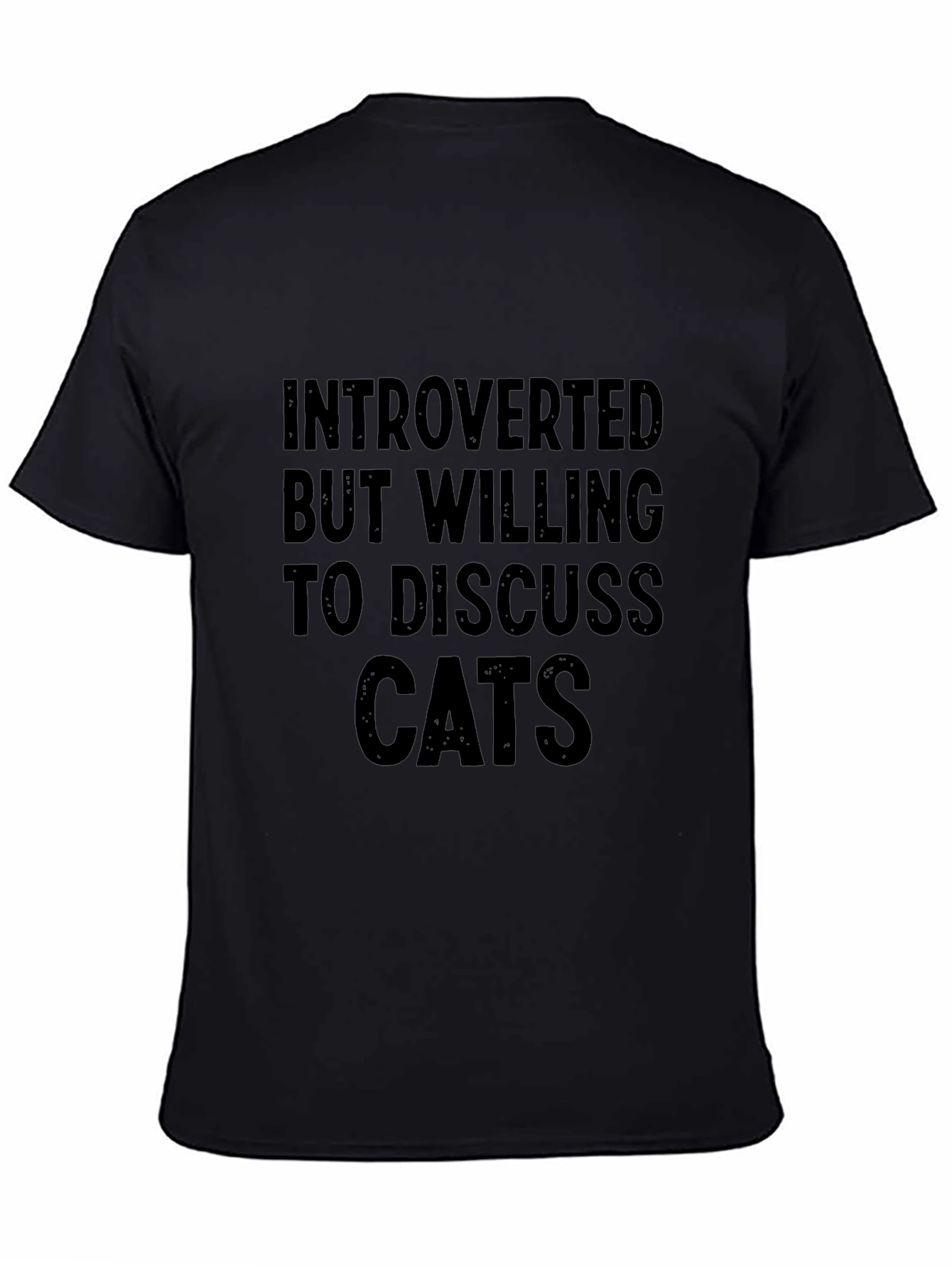 Introverted Cat Lover T-Shirt
